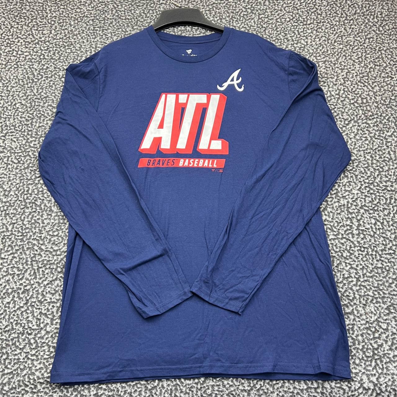 Other Atlanta Braves Shirt Men Large Blue Fanatics Crew Neck New L Size US L / EU 52-54 / 3 - 1 Thumbnail