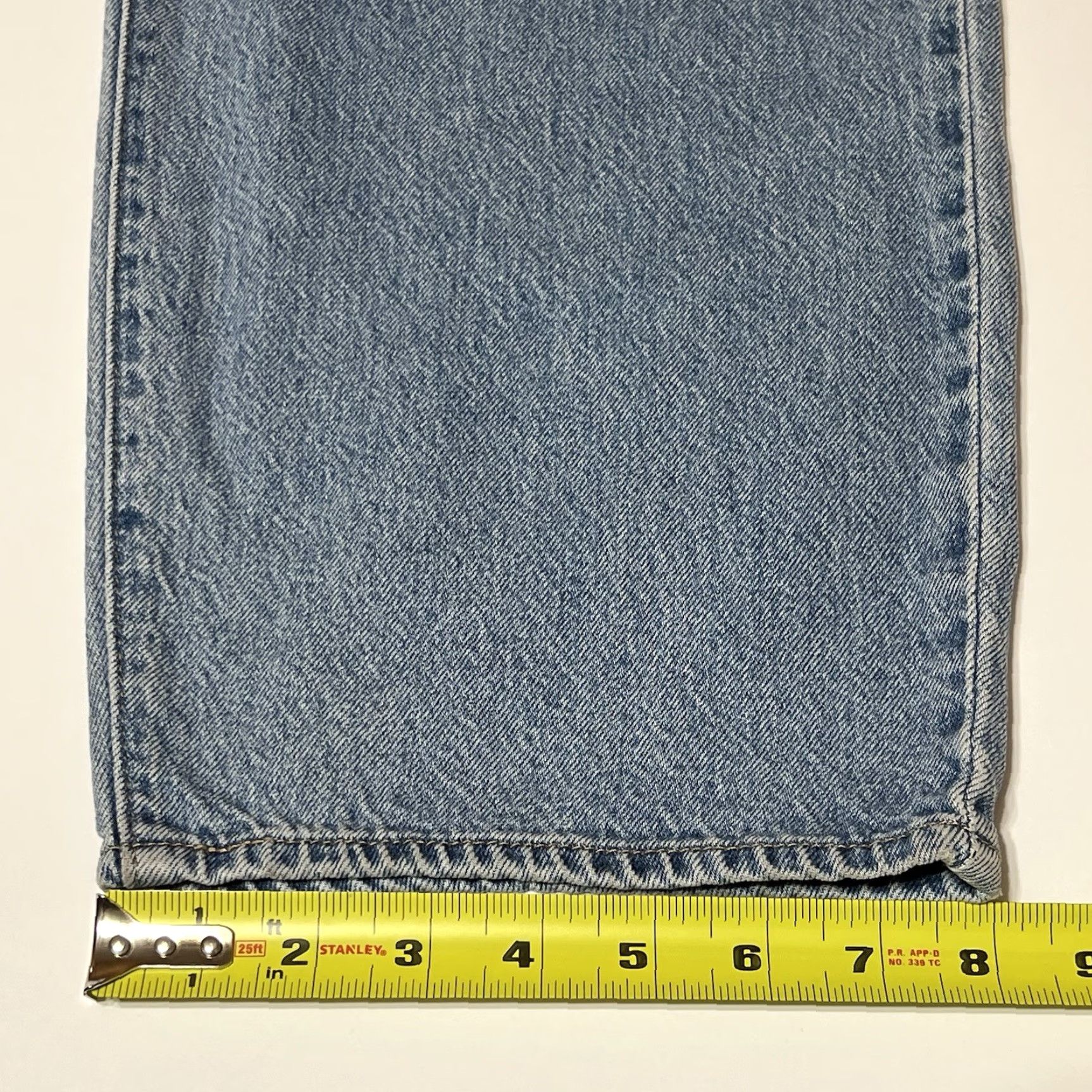Levi's Levi’s Premium Jeans Baggy Dad Womens Blue Distressed 29x29/29x30 Big E 90s Retro Size 29" - 7 Thumbnail