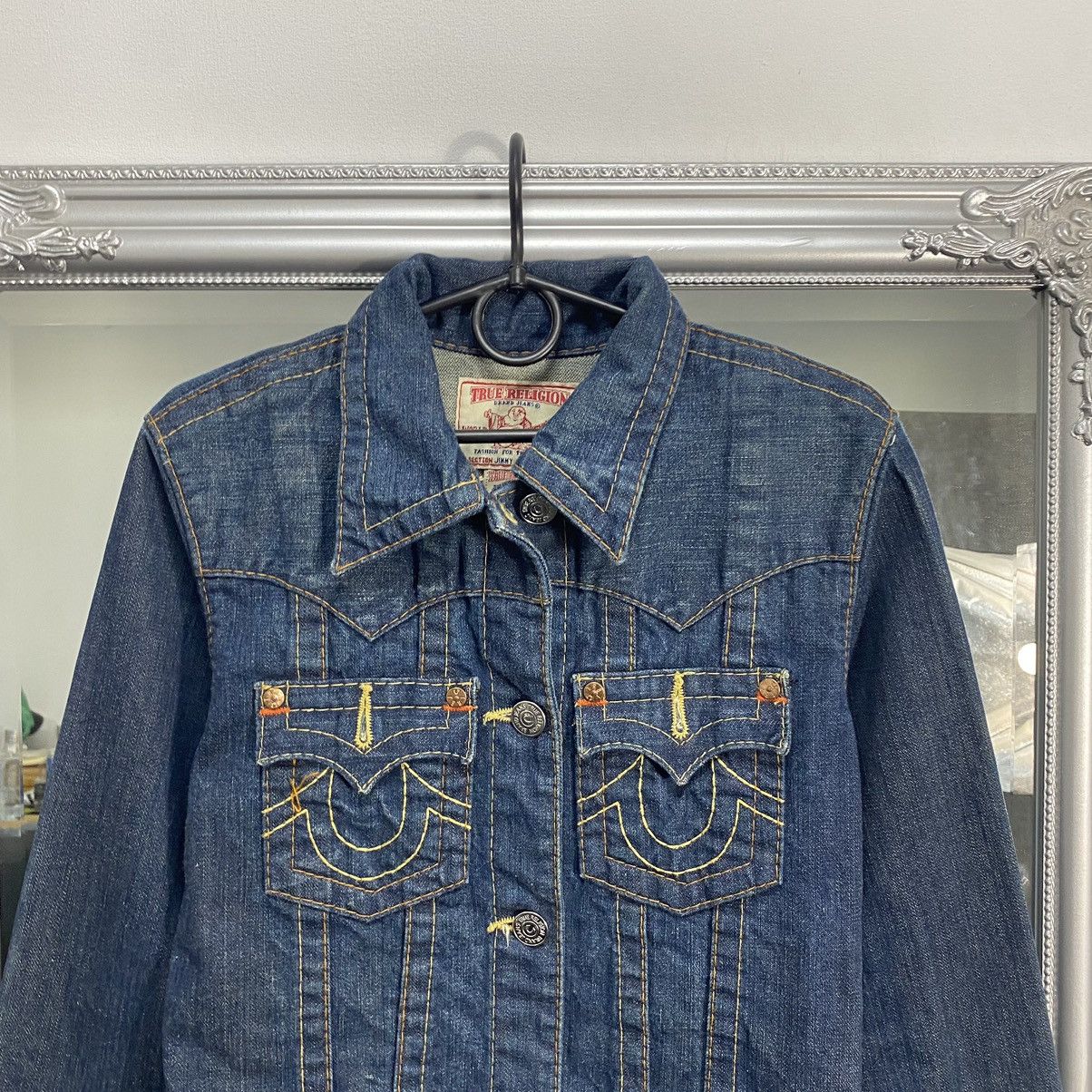 True Religion Vintage True religion jacket denim Size US S / EU 44-46 / 1 - 2 Thumbnail