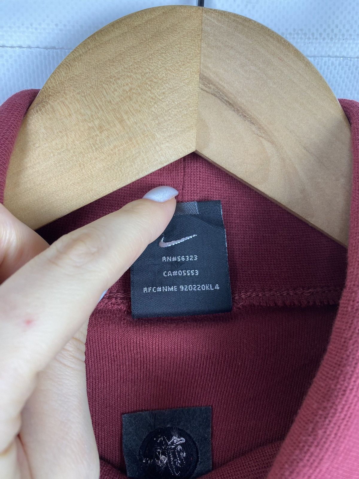 Nike VTG 90s Nike Turtleneck swoosh sweatshirt pullover size M Size US M / EU 48-50 / 2 - 21 Thumbnail