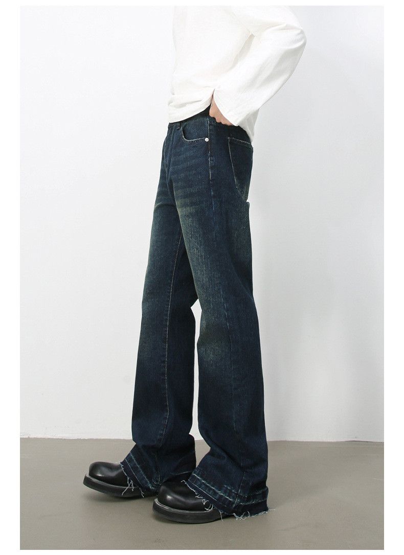 Vintage American retro men's loose high street flared jeans Size US 32 / EU 48 - 3 Thumbnail