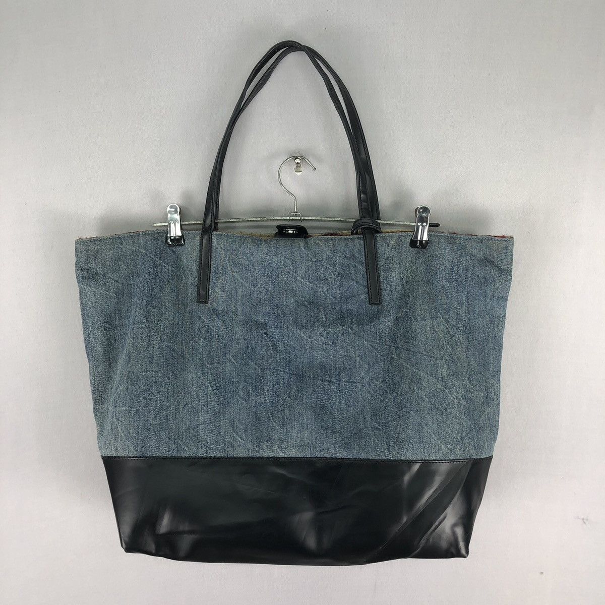Diesel Vintage Diesel Tote Bag Denim Navajo Wool Lining Size ONE SIZE - 2 Thumbnail