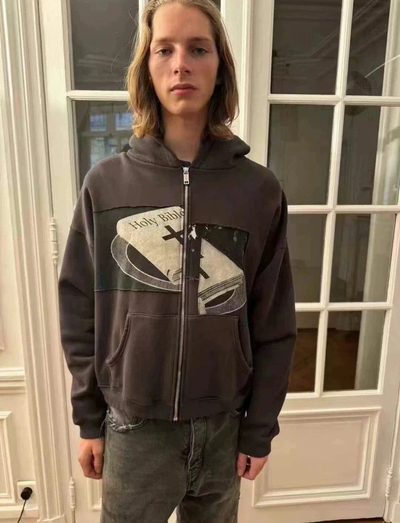 Enfants Riches Deprimes Enfants Riches Deprimes 25 SS Holy Bible Bible Zip Hoodie Size US XXL / EU 58 / 5 - 5 Thumbnail