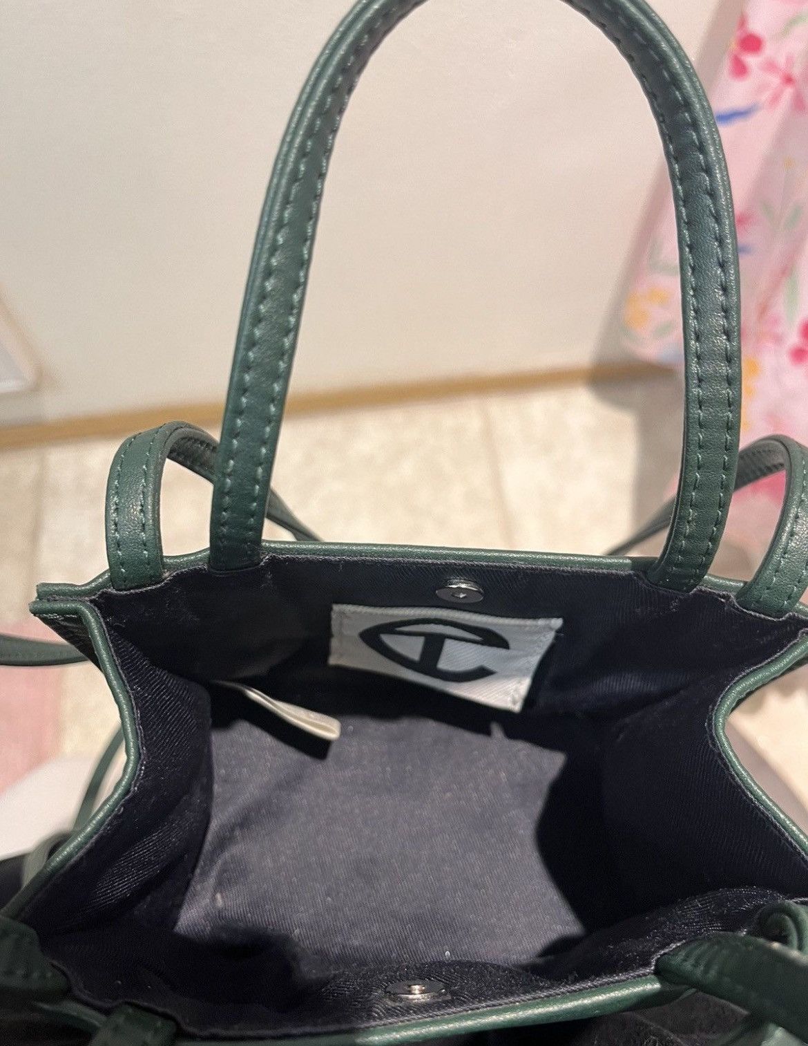 Telfar Telfar Small Shopping Bag - Dark Olive Size ONE SIZE - 4 Thumbnail