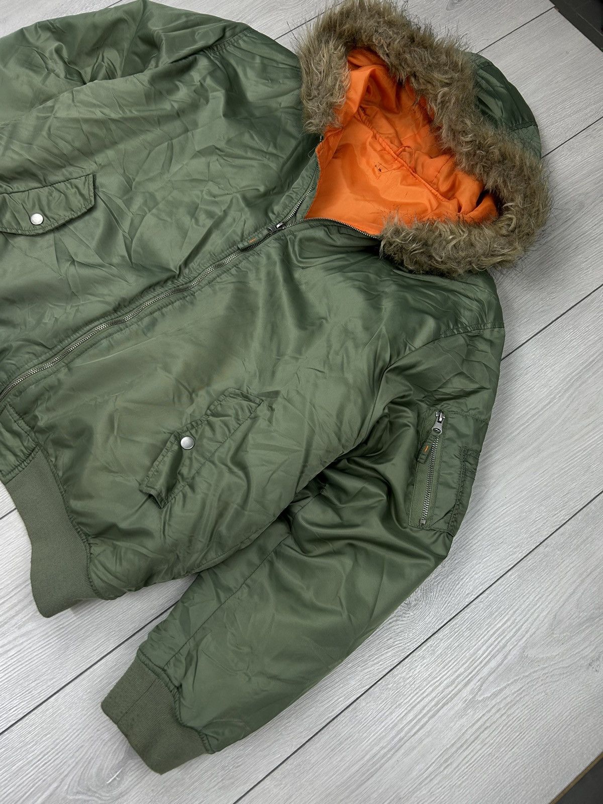 Japanese Brand × Vintage Vintage N2B intermediate Bomber Jacket size L Size US L / EU 52-54 / 3 - 3 Thumbnail