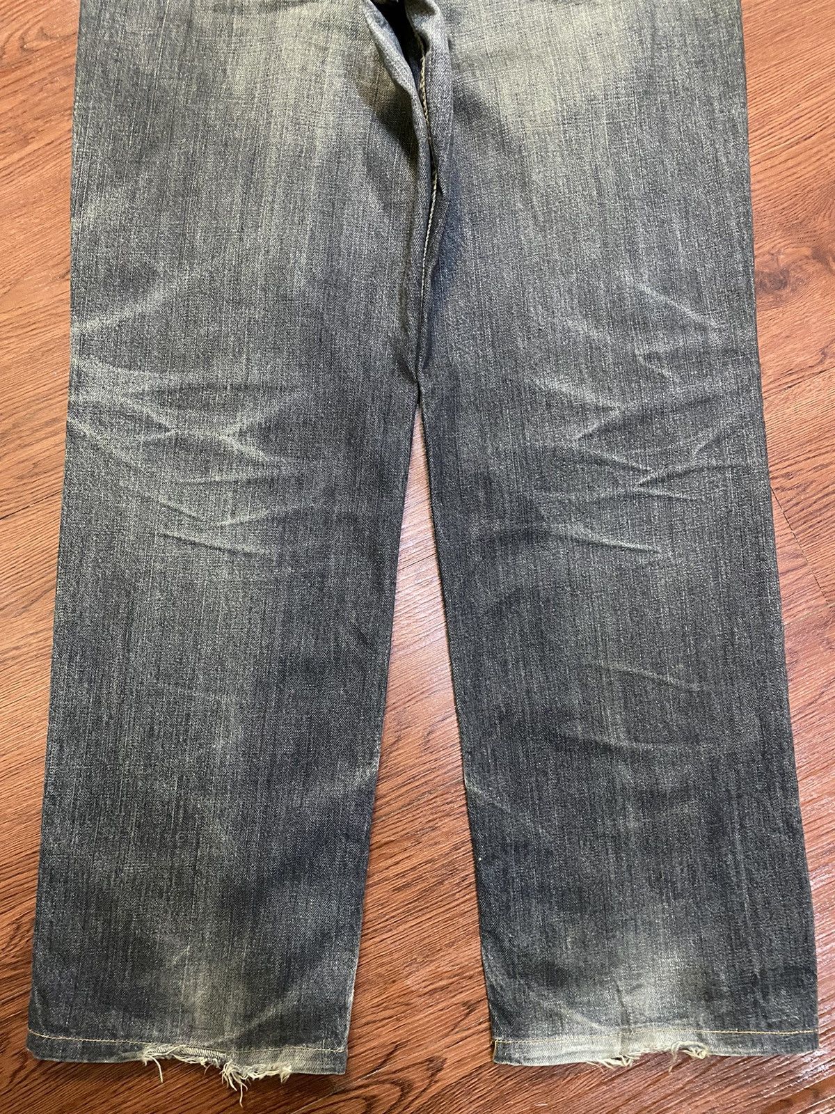 Levi's Vintage Levis702 90s Black Denim Baggy Style Jeans Size US 36 / EU 52 - 7 Thumbnail