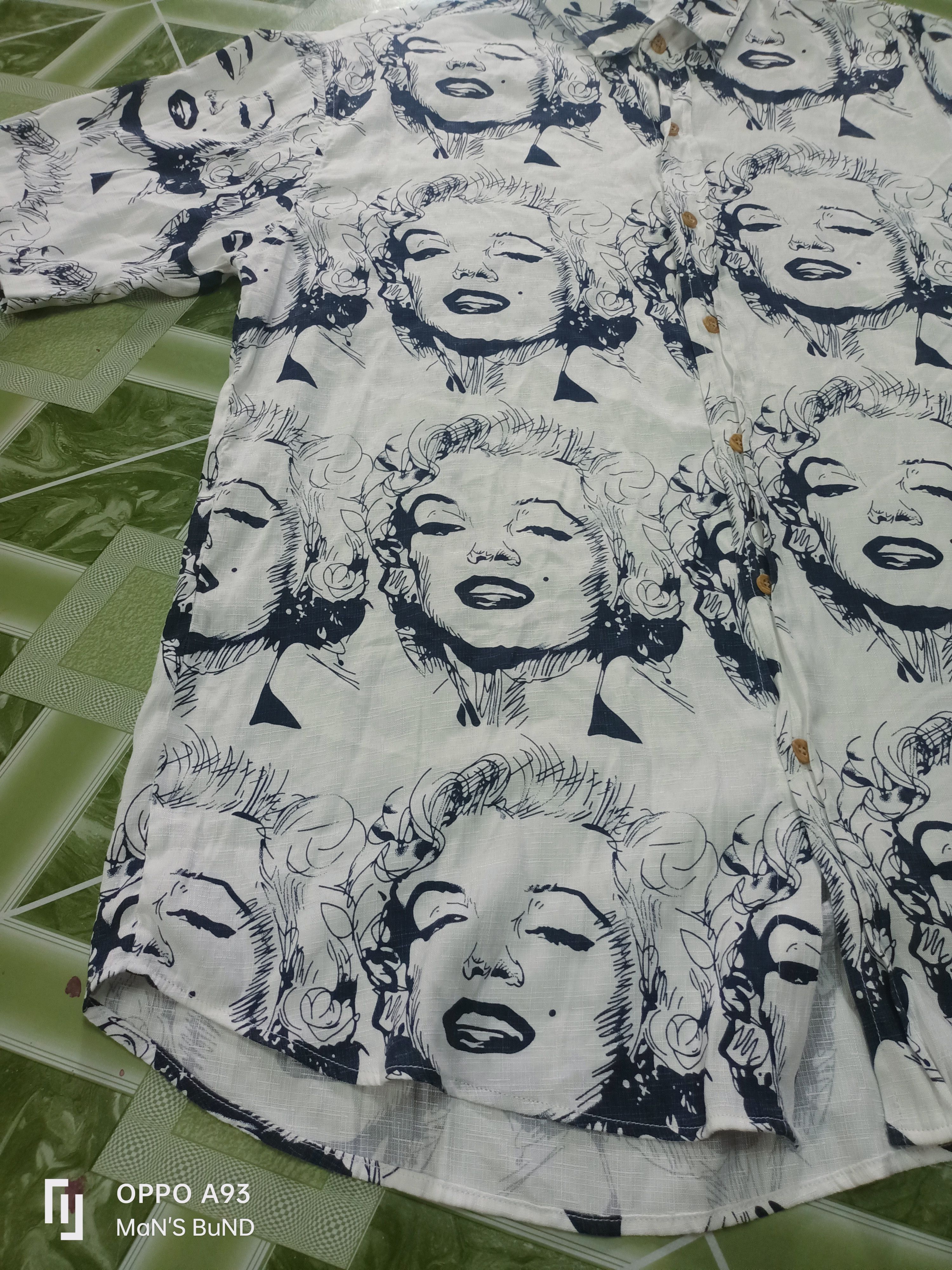 Band Tees Full Print Marilyn Monroe Size US XL / EU 56 / 4 - 3 Thumbnail