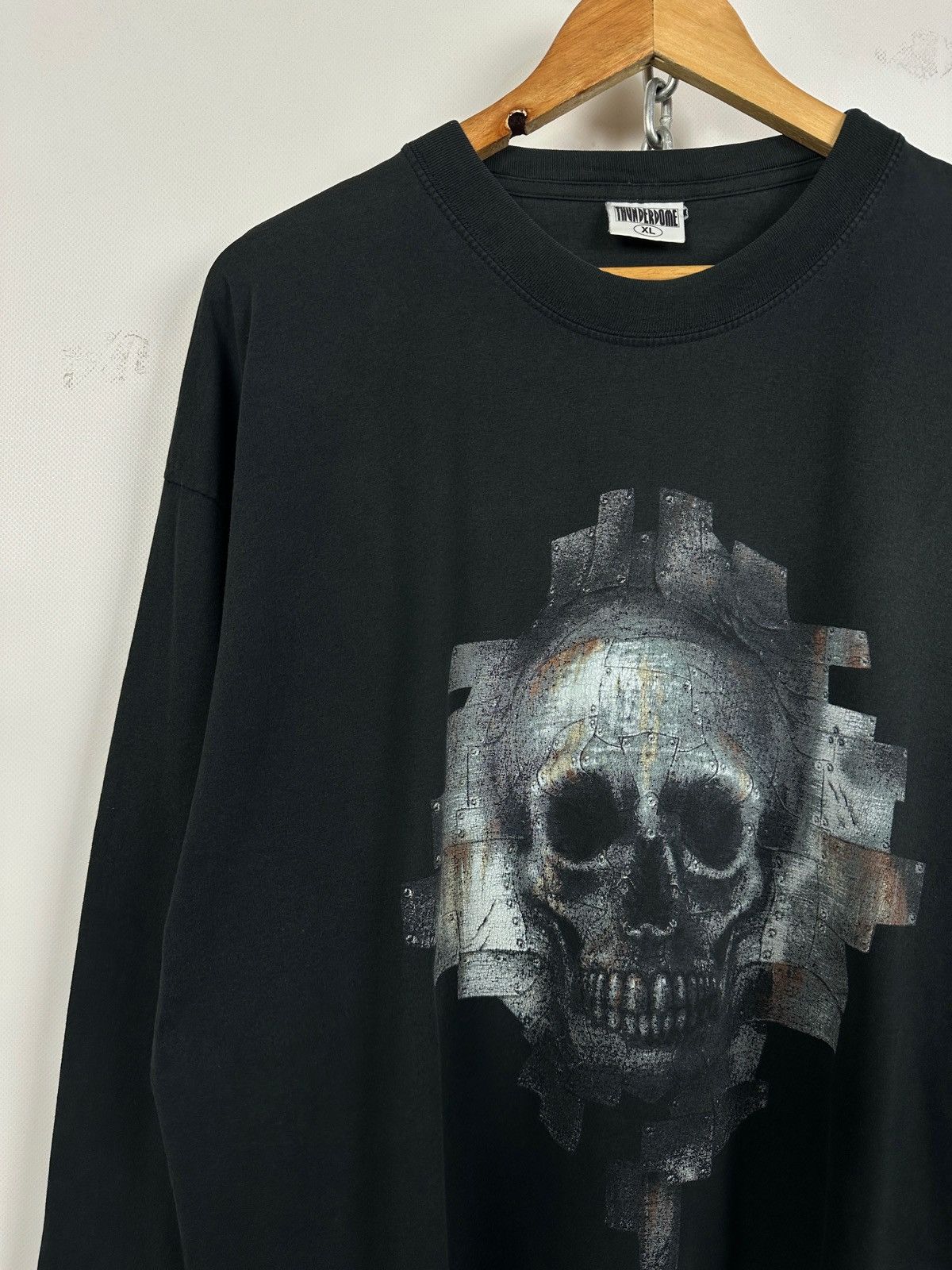 Thunderdome 1998 Vintage Thunderdome Gabber Band Long Sleeve T-Shirt Size US XL / EU 56 / 4 - 4 Thumbnail