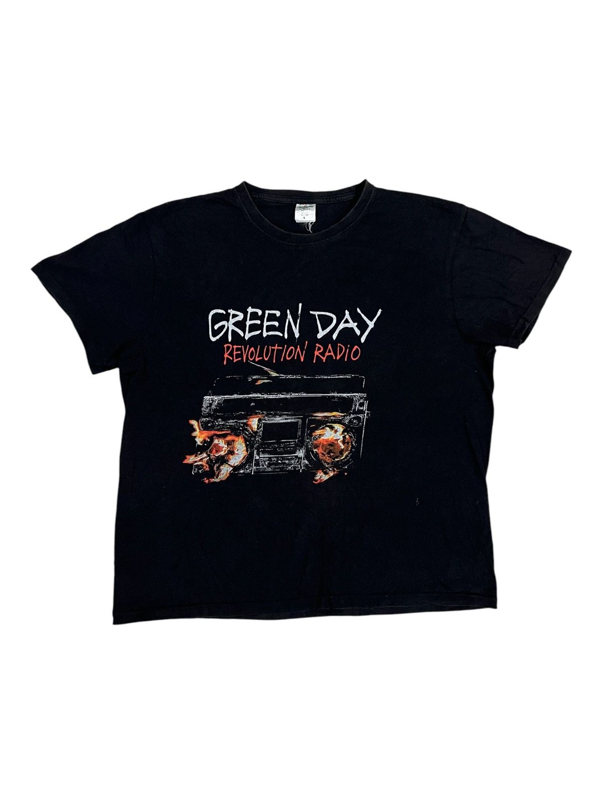 Band Tees × Vintage Y2K GREEN DAY Revolution Radio Tour Line Up Hit Punk Shirt Size US L / EU 52-54 / 3 - 1 Thumbnail