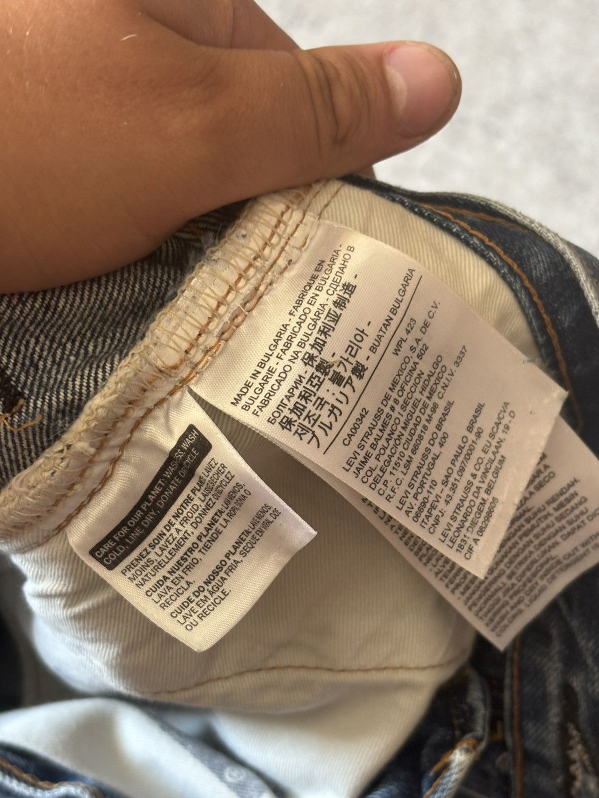 Levi's Vintage Clothing LEVI’S VINTAGE CLOTHING LVC 505-0217 SELVAGE JEANS TALON ZIP Size US 26 / EU 42 - 6 Thumbnail