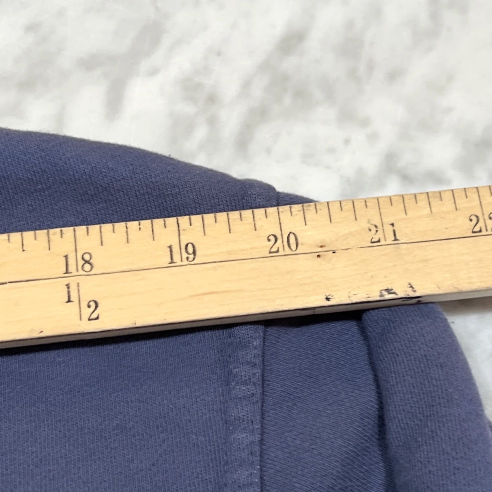 Vintage AVVA Hawaiian Sweatshirt Men Medium Pullover Amplified Service Faded Indigo NWT Size US M / EU 48-50 / 2 - 7 Thumbnail