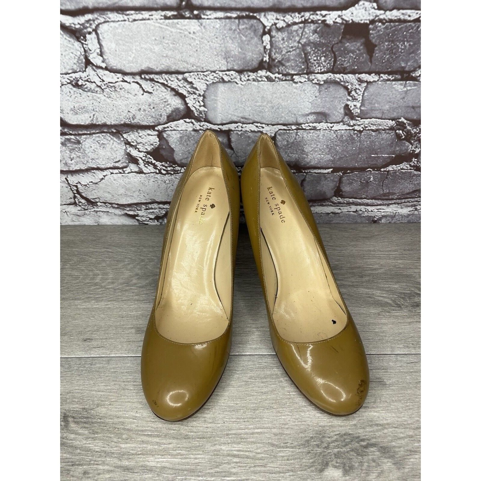 Kate Spade Kate Spade Camel Patent Leather Pump Dress High Heels Women’ Size US 9.5 / IT 39.5 - 10 Thumbnail