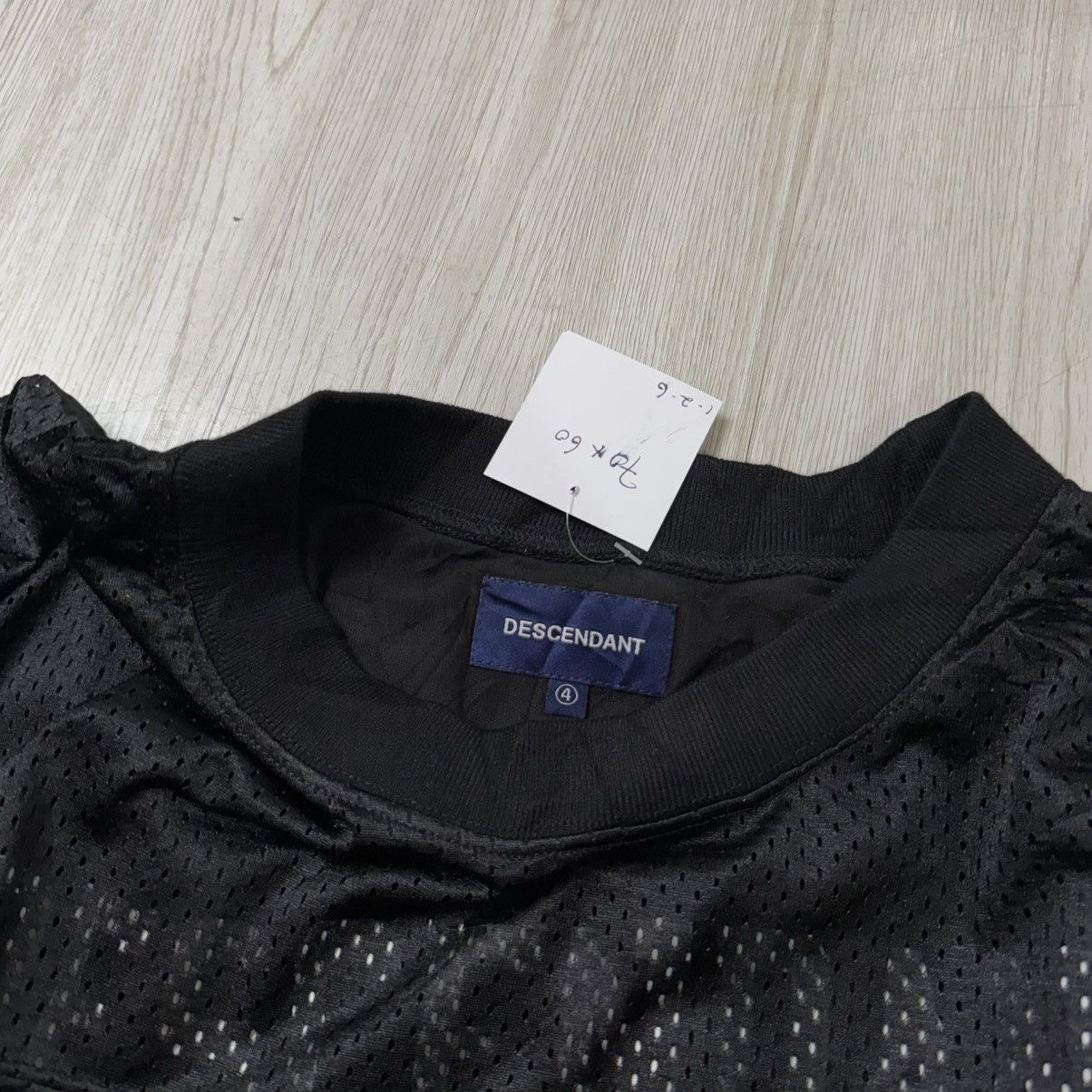Descendant RARE💥 DESCENDANT 17AW layered mesh football black BTS jin Size US XL / EU 56 / 4 - 7 Thumbnail