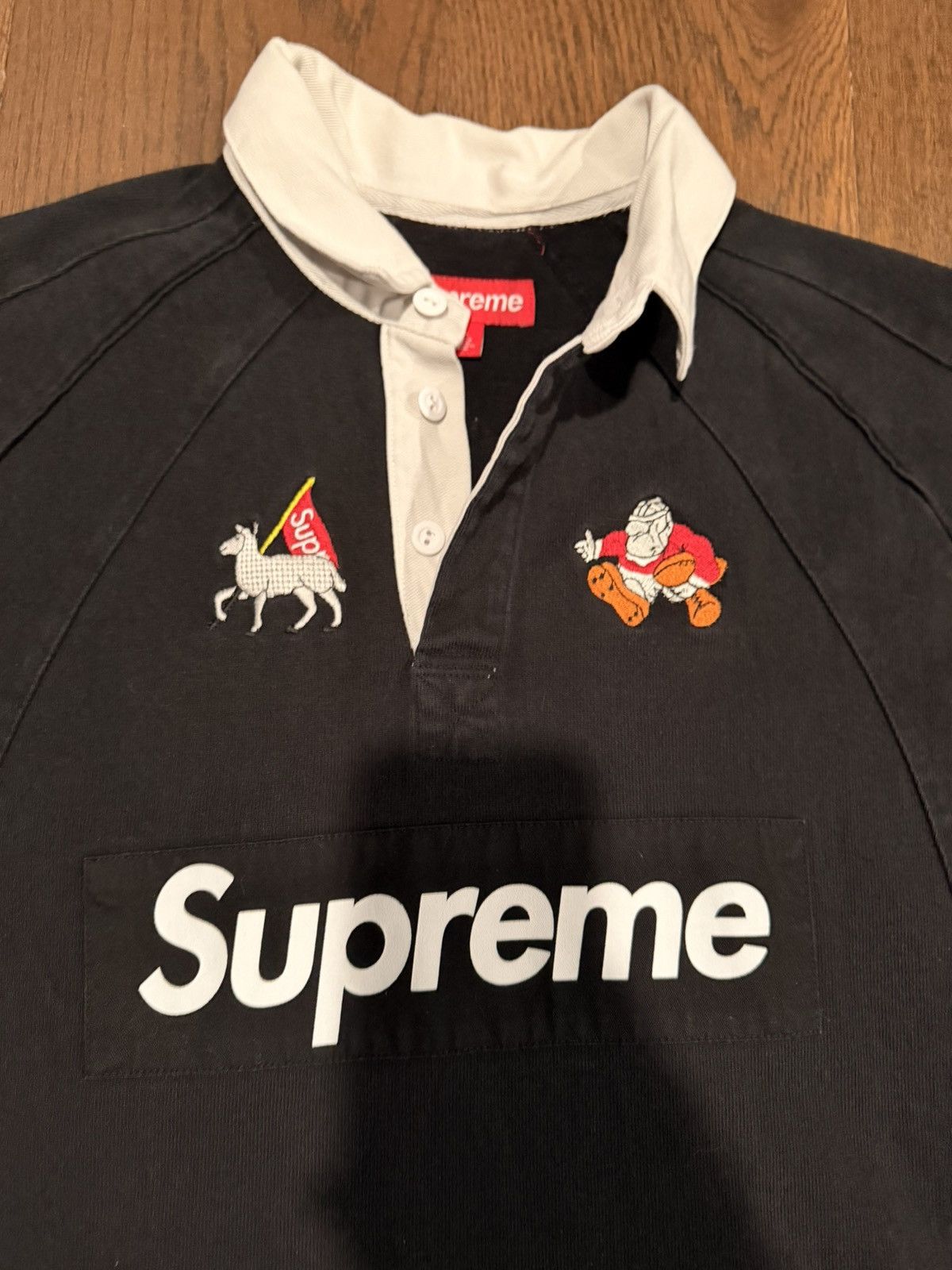 Supreme Supreme S/S Rugby Size US L / EU 52-54 / 3 - 2 Thumbnail