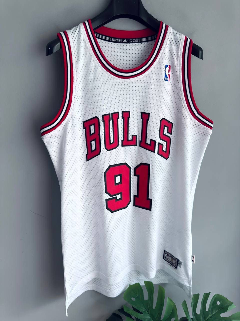 Adidas Adidas NBA Chicago Bulls Basketball Jersey #91 RODMAN Size M Size US M / EU 48-50 / 2 - 2 Thumbnail