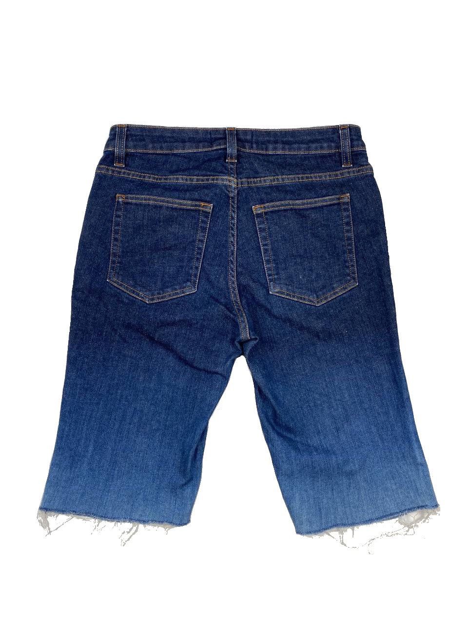 Acne Studios ACNE STUDIOS WOMEN SHORTS FLEX DEGRADE RAW LOW RISE 28/32 Size 28" / US 6 / IT 42 - 7 Thumbnail