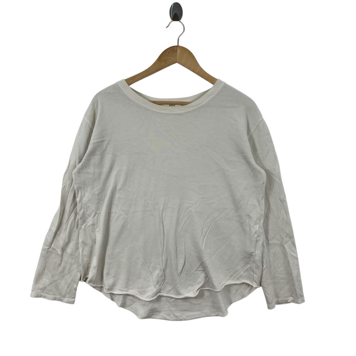 Other SCENTOF JAPAN Fall 2021 Vetiver Minimalist Blouse Tee Shirt Size M / US 6-8 / IT 42-44 - 4 Thumbnail