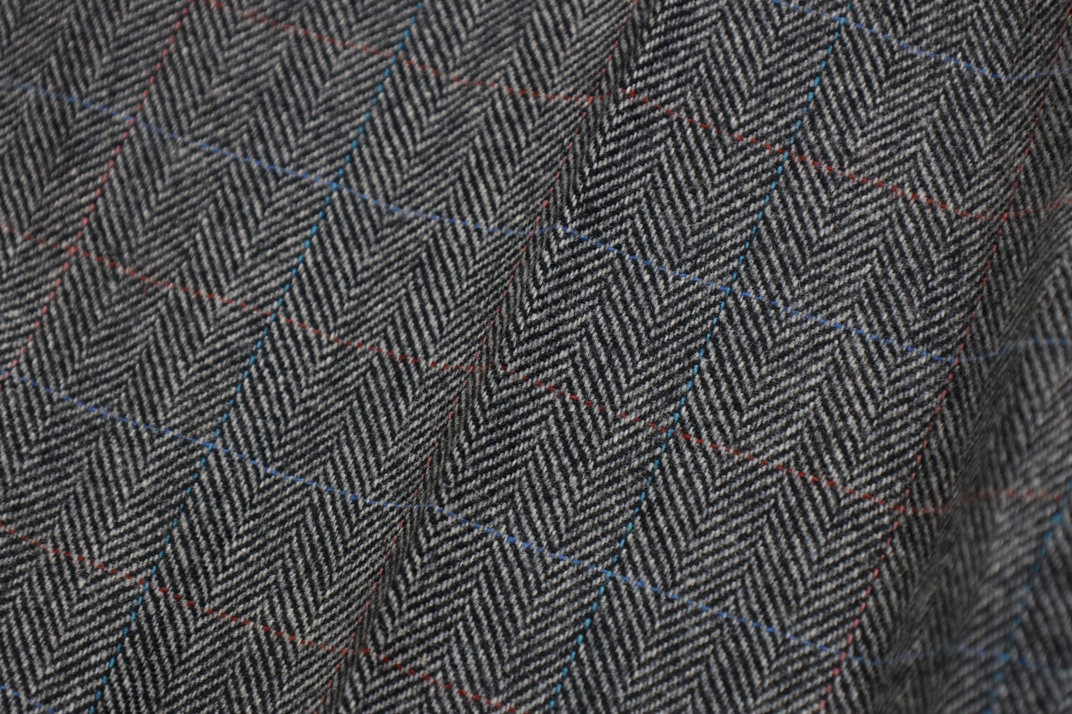 Vintage Vintage 70s Streetwear Herringbone Wide Leg Chino Pants USA Size US 40 / EU 56 - 5 Thumbnail