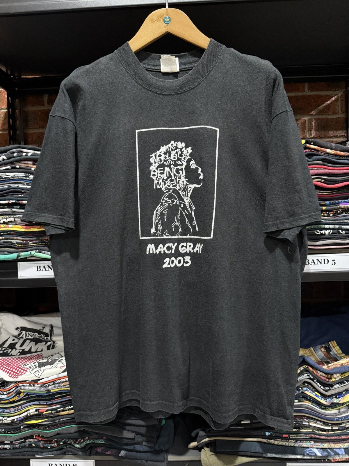 Band Tees Vintage Macy Gray American R&B Faded Tee Size US XL / EU 56 / 4 - 1 Thumbnail