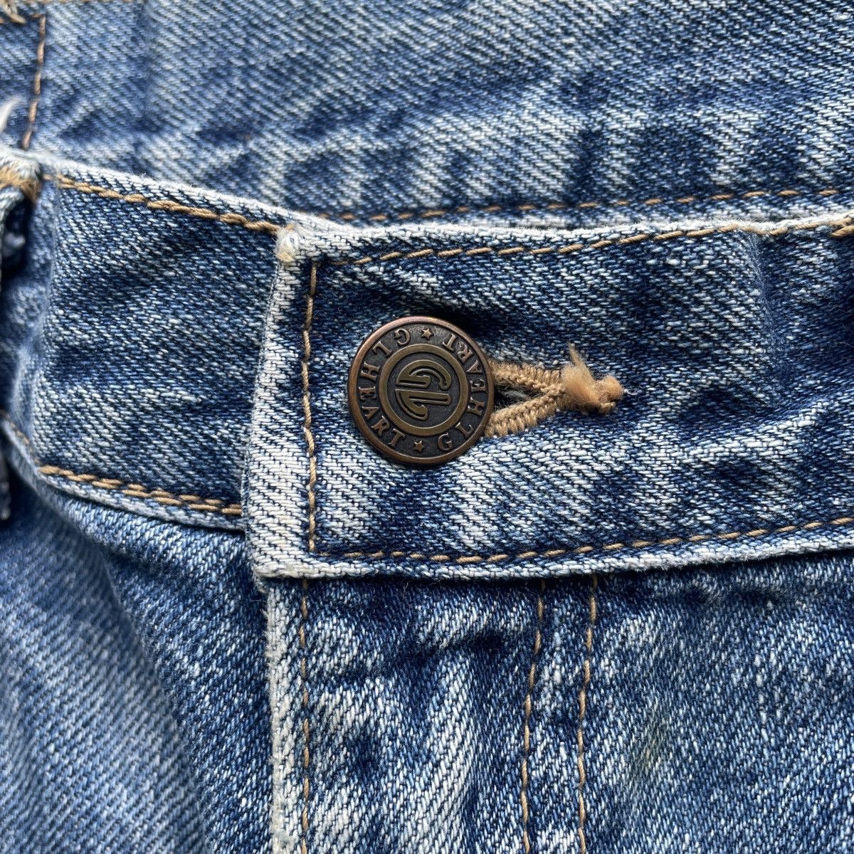 Japanese Brand Vintage Japan GLHEART Jeans Distressed Faded Denim Pants W31 Size US 31 - 6 Thumbnail
