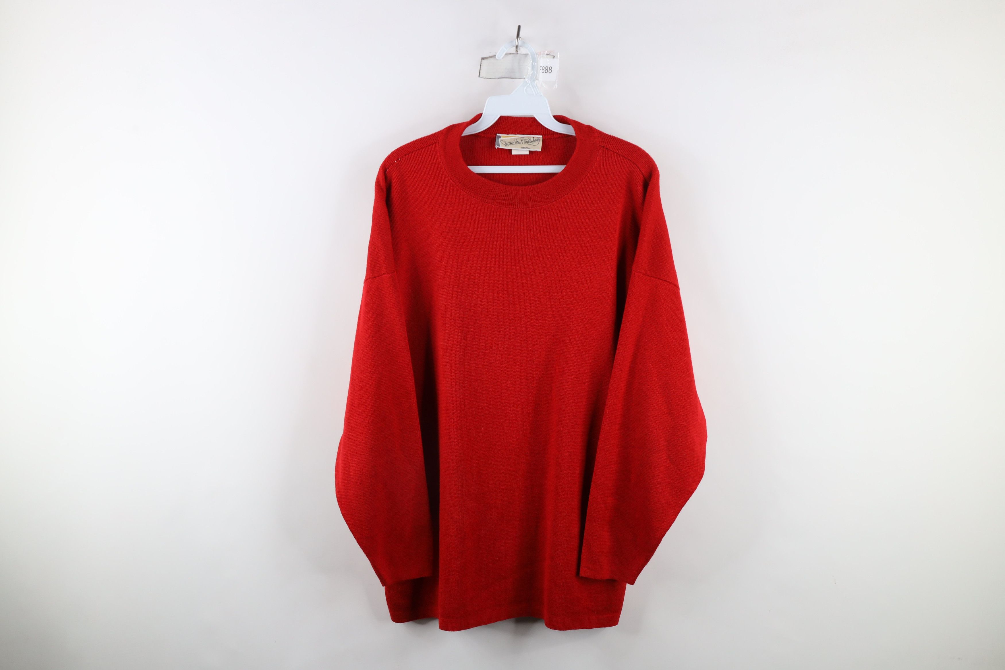 Diane von Furstenberg × Vintage Vintage 90s Diane Von Furstenberg Knit Crewneck Sweater Size XL / US 12-14 / IT 48-50 - 1 Thumbnail
