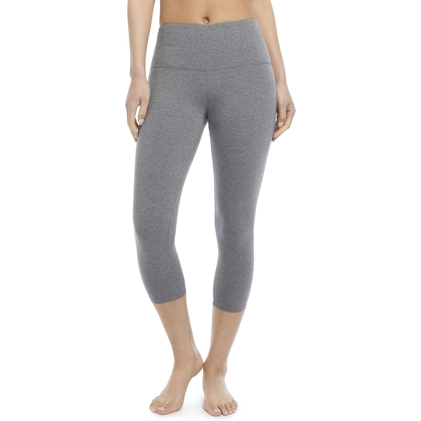Jockey NWT New Jockey Womens Large High Rise Capri Leggings Size 32" / US 10 / IT 46 - 1 Thumbnail