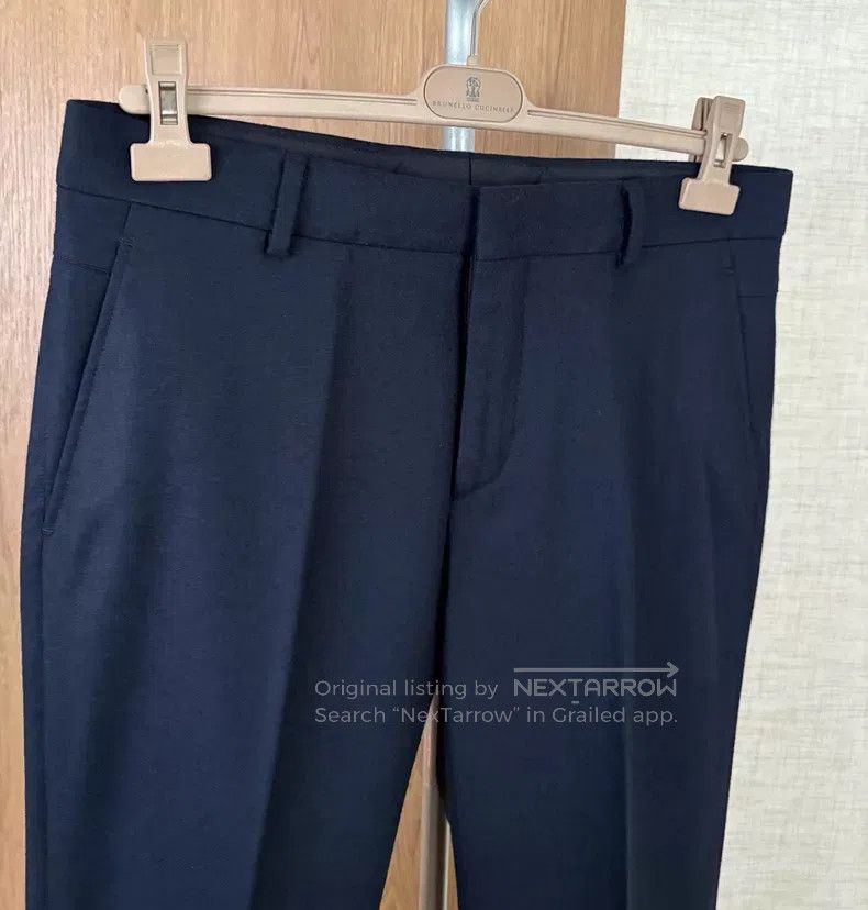 Hermes Hermes Men's cashmere leisure pants for autumn and winter Size US 26 / EU 42 - 2 Thumbnail