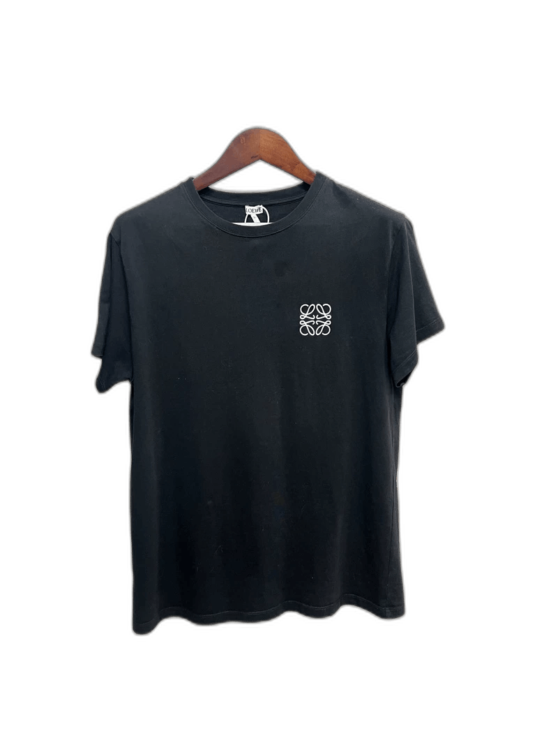 Loewe Loewe Black Short Sleeve T-Shirt with Logo Size US M / EU 48-50 / 2 - 1 Thumbnail