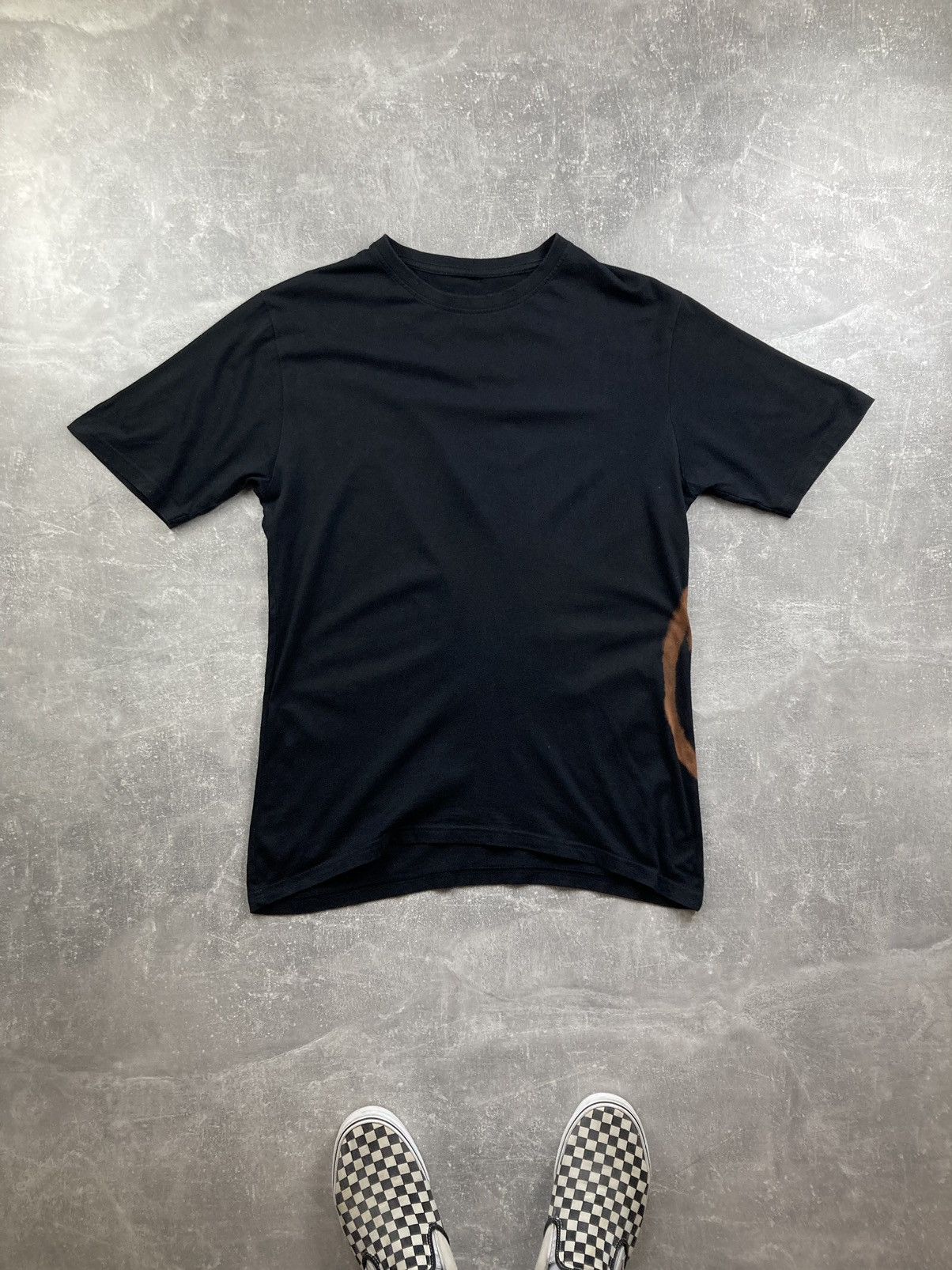 Apex Aphex Twin sun fade big logo black T-shirt supreme style Size US L / EU 52-54 / 3 - 6 Thumbnail