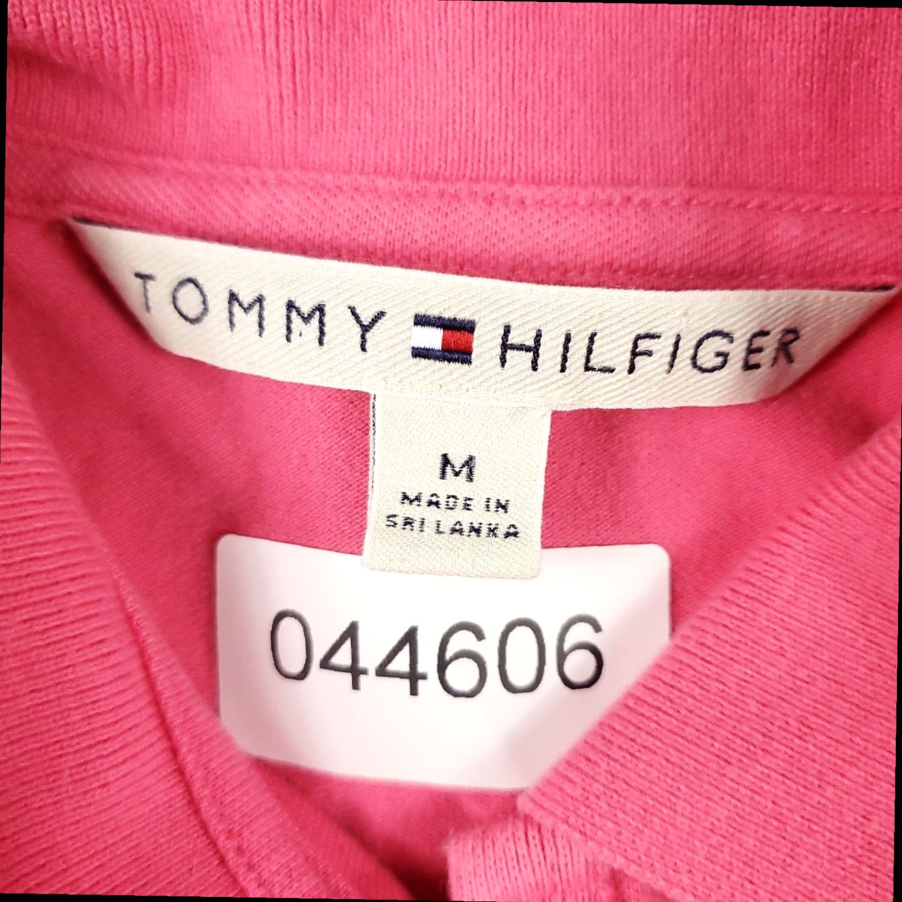 Tommy Hilfiger Tommy Hilfiger Polo Shirt Women's Medium Pink Short Sleeve Collared Size M / US 6-8 / IT 42-44 - 6 Thumbnail