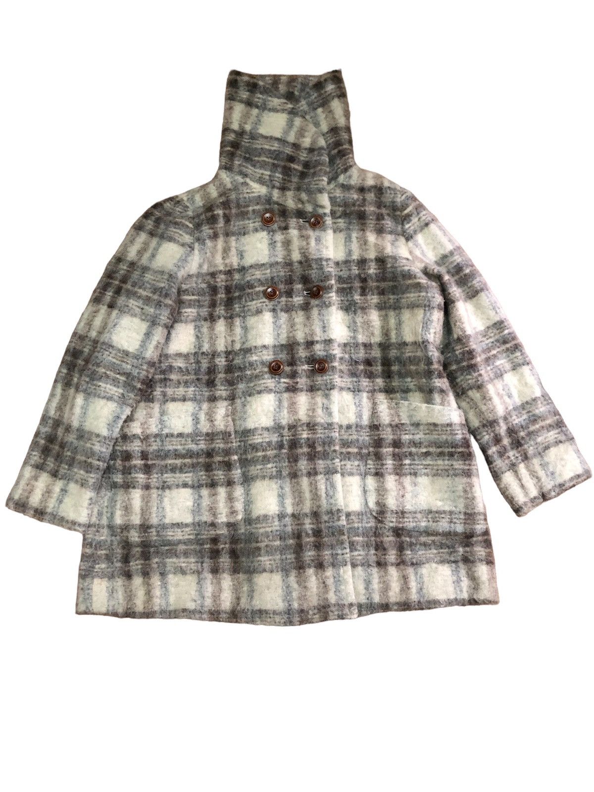 Golden Bear Golden Bear Mohair Turtle Neck Double breast Jacket Size M / US 6-8 / IT 42-44 - 1 Thumbnail