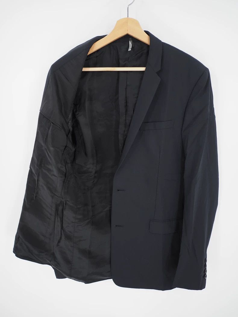 Dior Dior Dark blue classic wool slim formal suit 2502-Nextarrow Size 50R - 3 Thumbnail