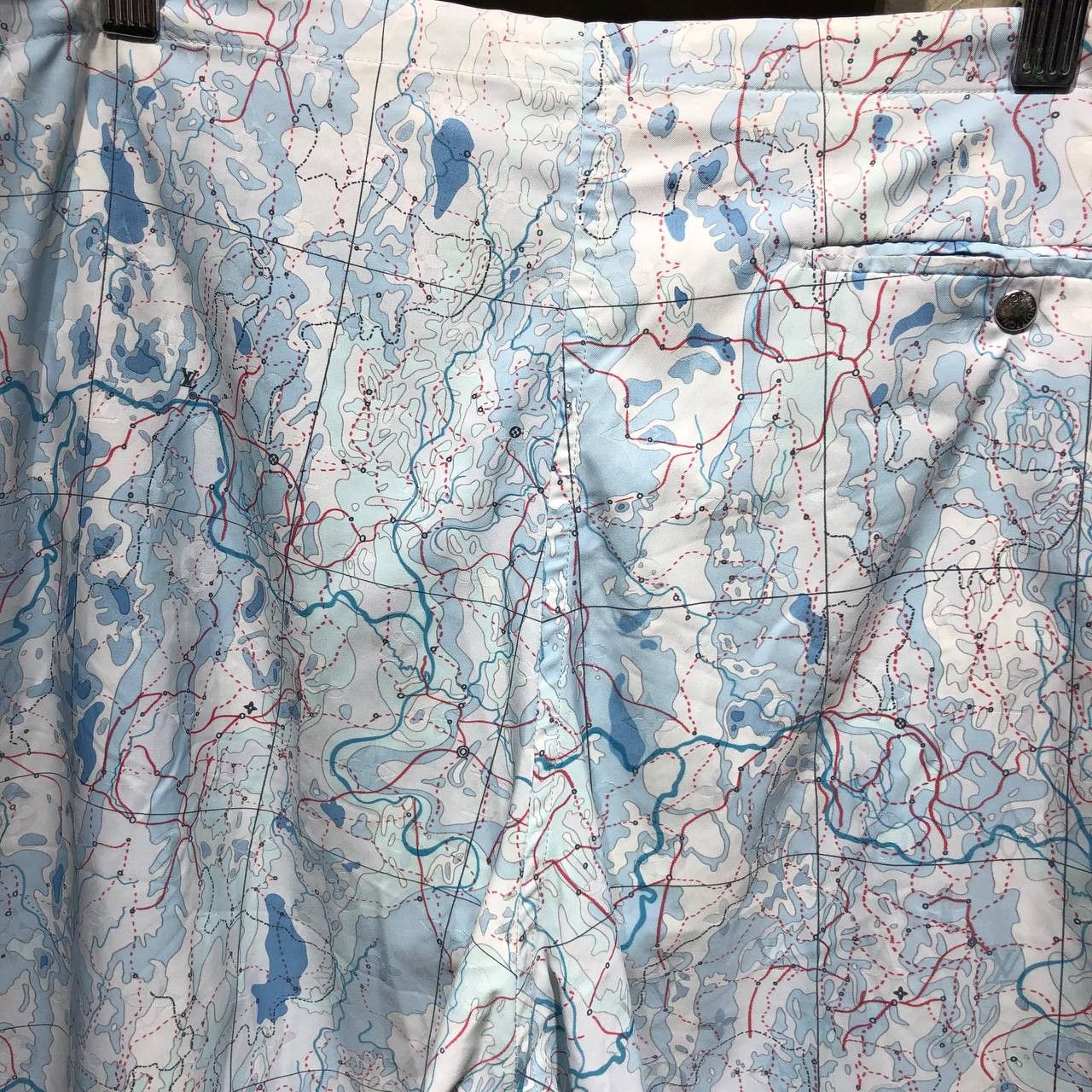 Louis Vuitton Louis Vuitton Monogram logo Map Swim Shorts Size US 32 / EU 48 - 7 Thumbnail