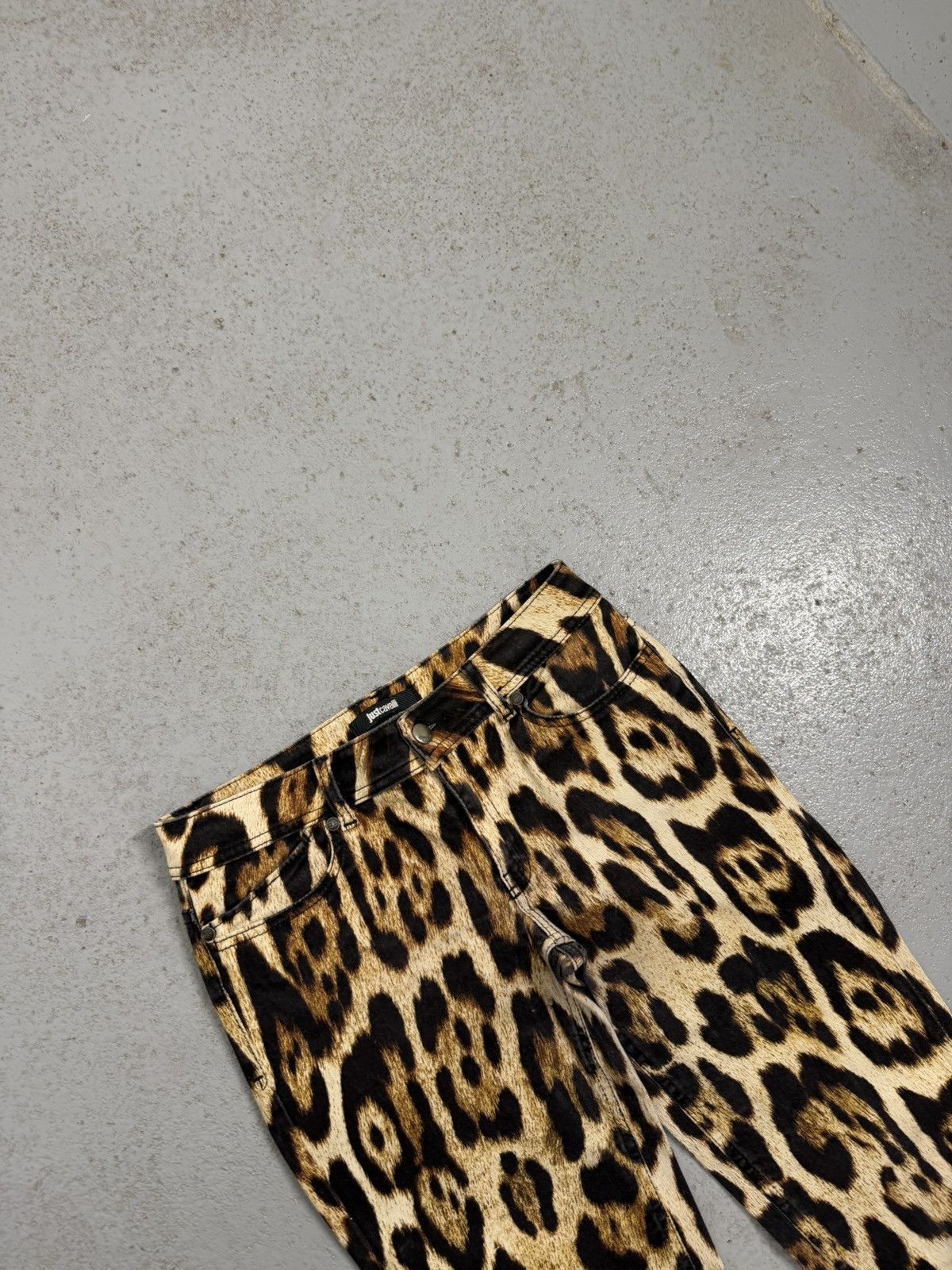 Just Cavalli Just Cavalli Leopard Overprinted Jeans Size 27" / US 4 / IT 40 - 4 Thumbnail