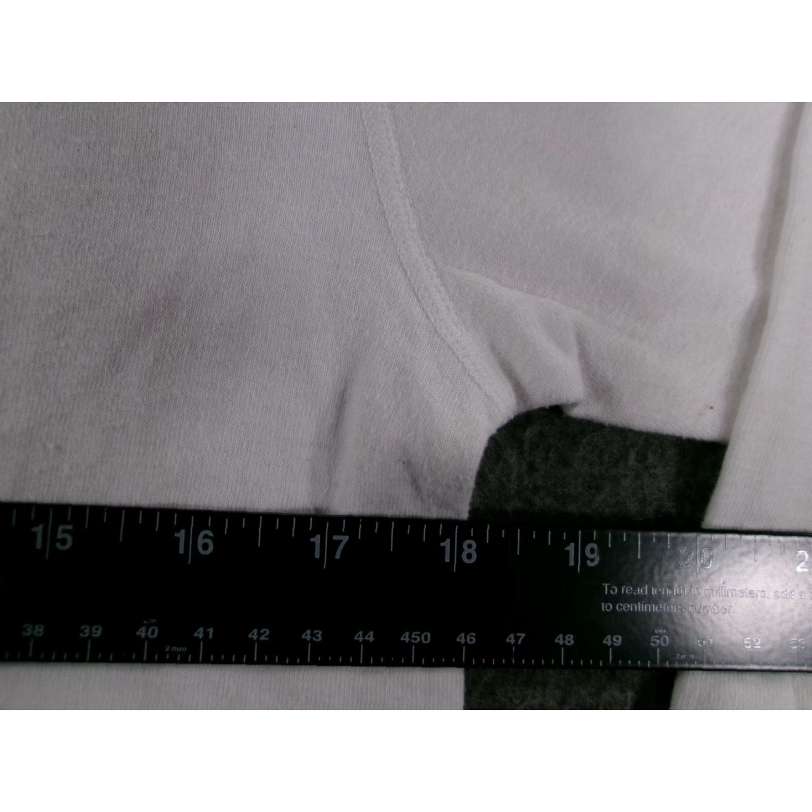 Vintage Duofold Top Women Small White Heart USA American V Neck Summer Beachy Casual Size S / US 4 / IT 40 - 3 Thumbnail