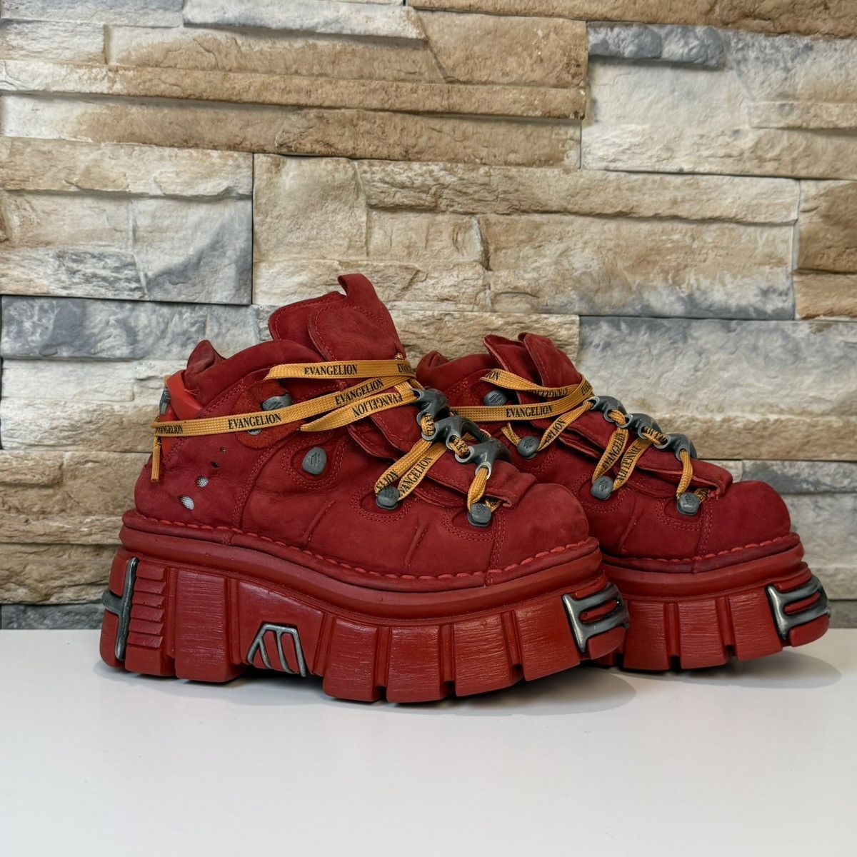 New Rock New Rock X Evangelion 106-S29 boots size 37 rare Size US 7 / IT 37 - 5 Thumbnail