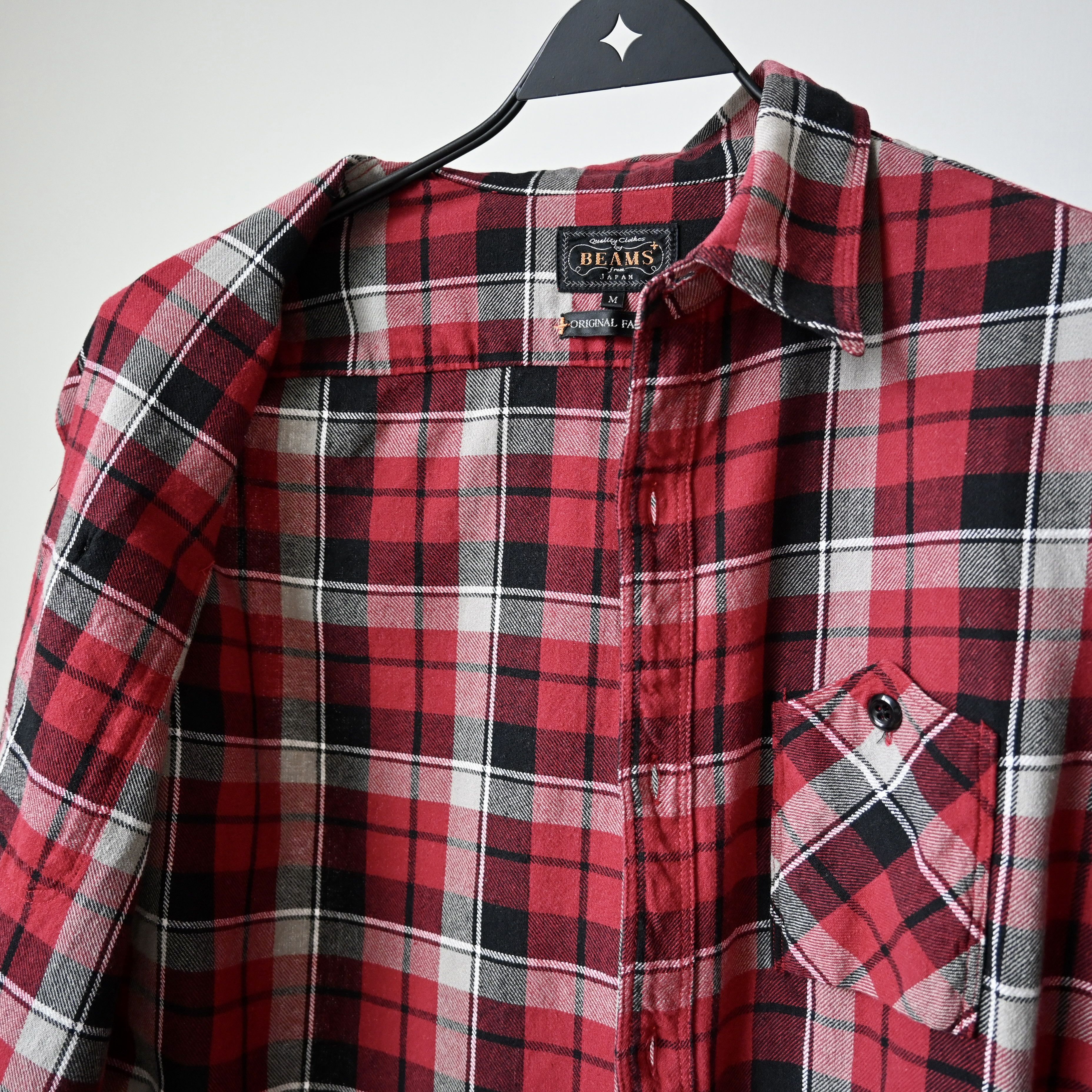 Beams Plus 2010s BEAMS Plus lightweight flannel work shirt Size US M / EU 48-50 / 2 - 10 Thumbnail