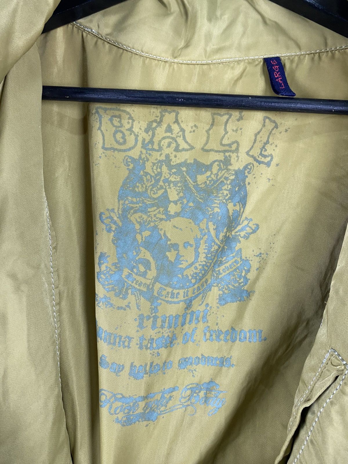 Vintage Vintage Ball Tactical Military Jacket Multi Pocket Coat Size US L / EU 52-54 / 3 - 9 Thumbnail