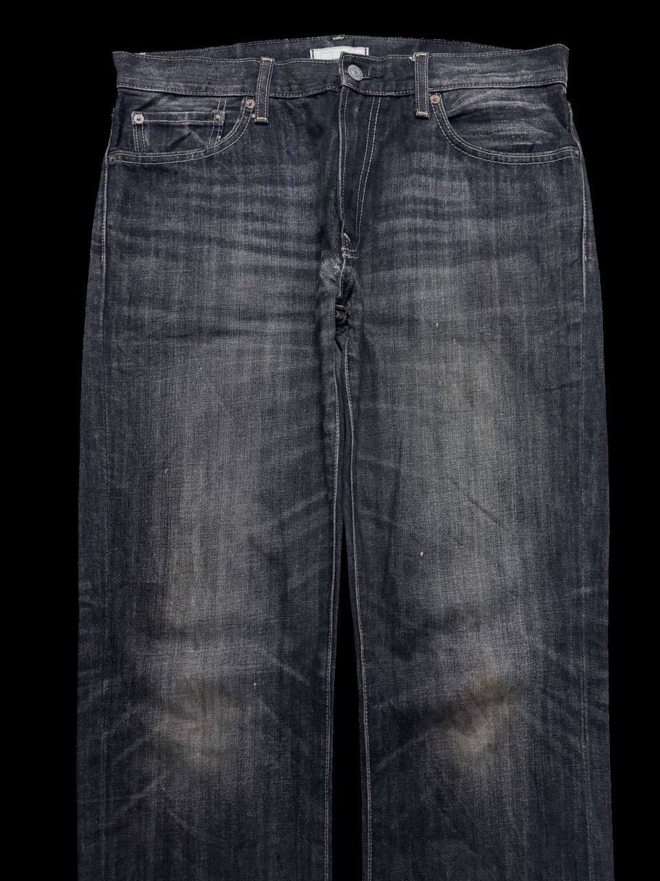 Uniqlo INSANE 90s Style Uniqlo Rusty Mudwash Distressed Denim Jean Size US 32 / EU 48 - 3 Thumbnail