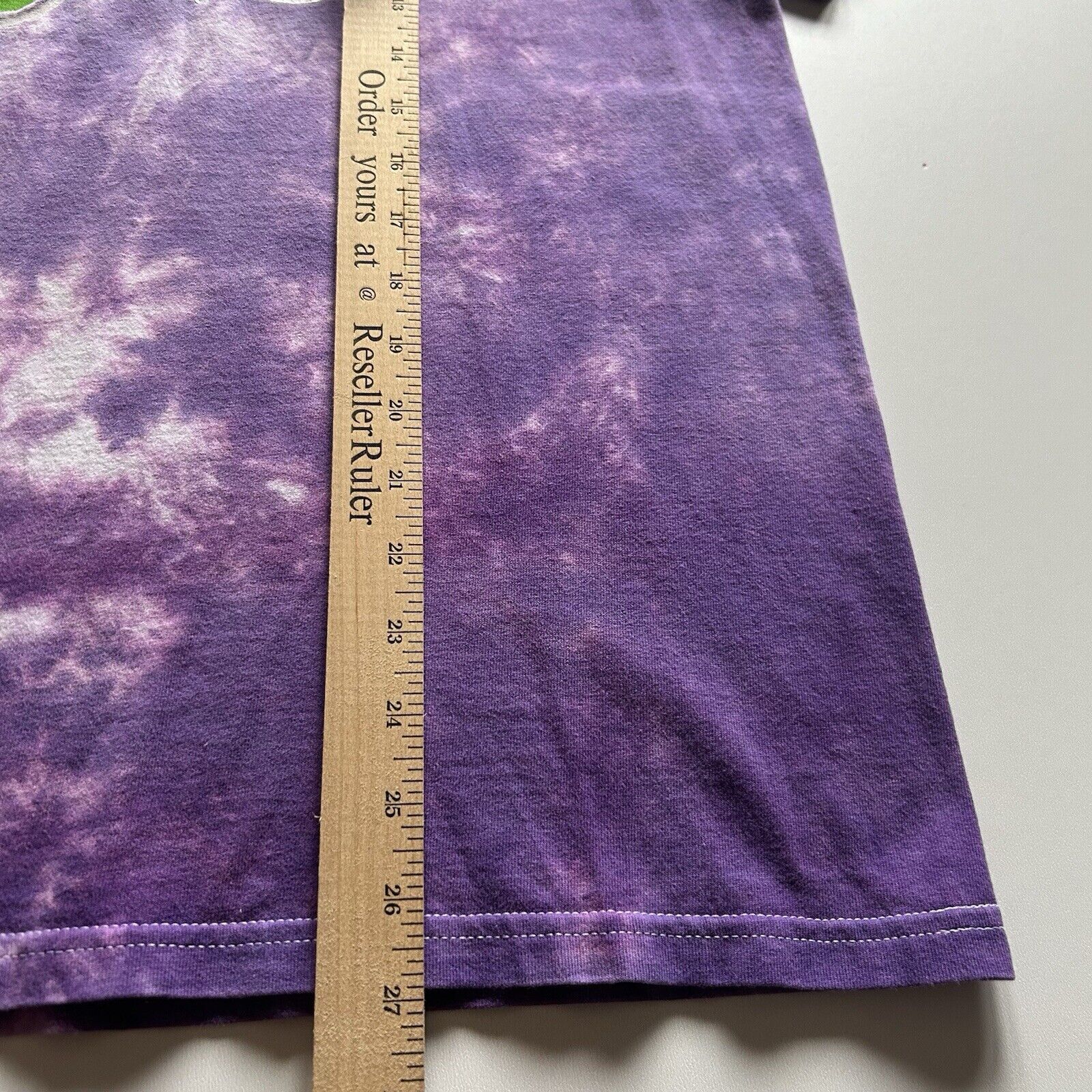 Vintage Vintage Y2K You Go Girl Curves T Shirt Large Tie Dyed Rare Size US L / EU 52-54 / 3 - 4 Thumbnail