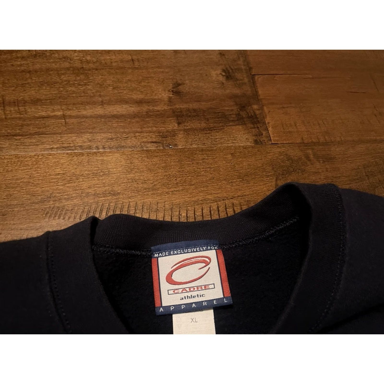 Vintage VINTAGE Bald Eagle Nature Mountains Navy Blue Crewneck Sweatshirt - Men's XLARGE Cadre Sweatshirt Pullover Blue Nature Mens XXL? Size US XL / EU 56 / 4 - 3 Thumbnail
