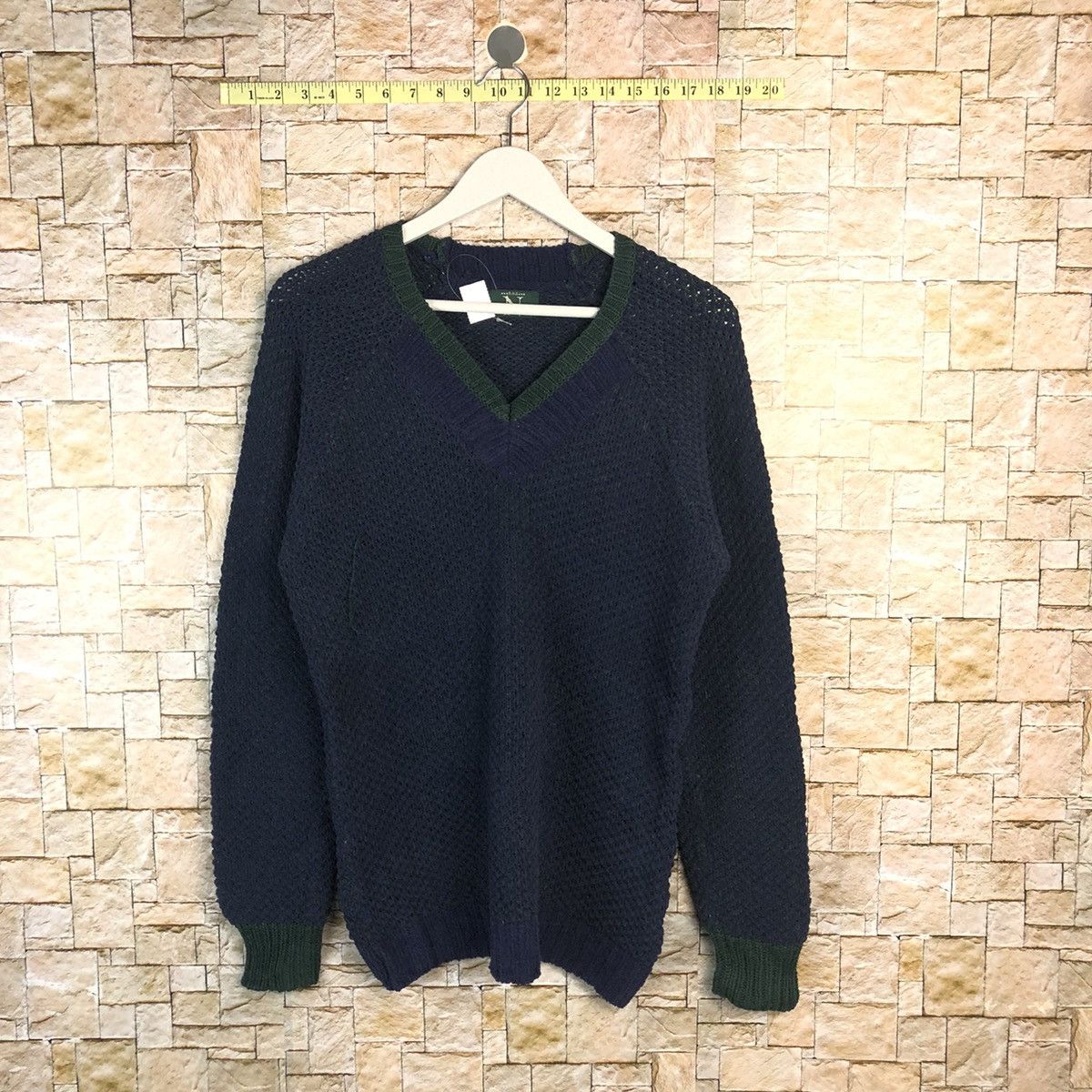 Homespun Knitwear × Japanese Brand RNA N Dark Blue Knitwear sweatshirt #A907 Size US S / EU 44-46 / 1 - 1 Thumbnail