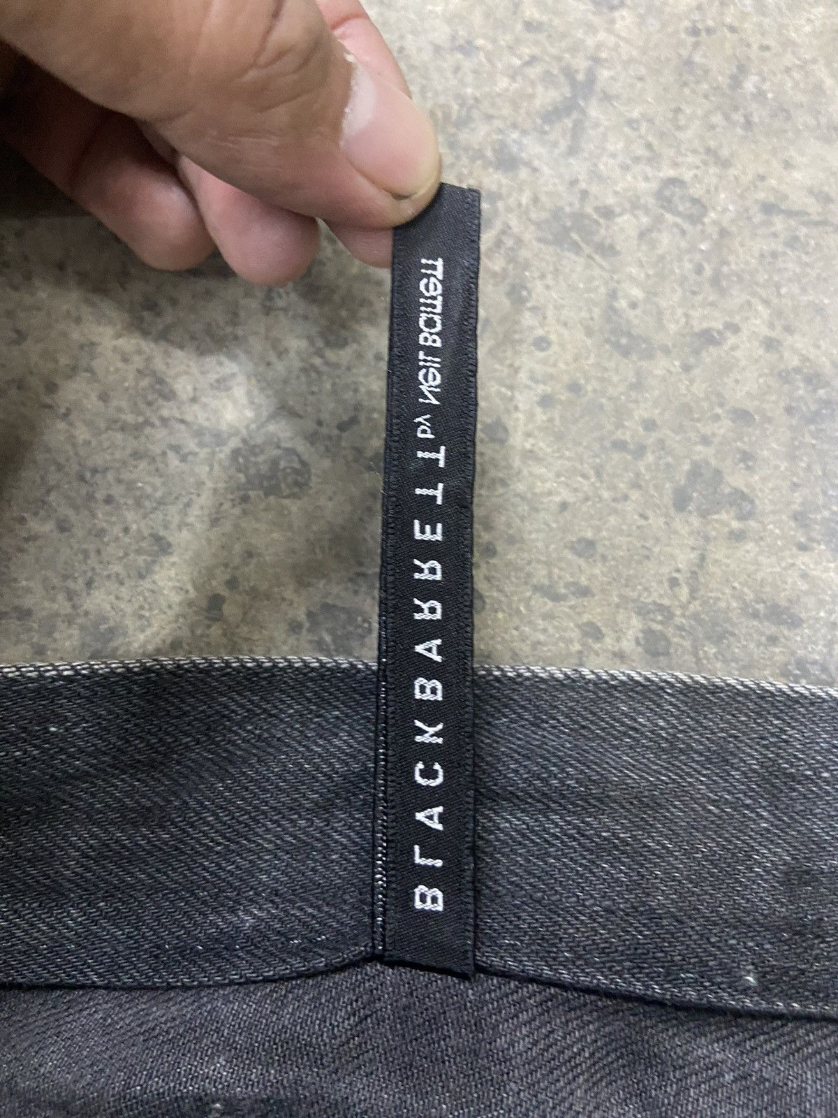 Black Barrett 🔥 Black Barret by Neil Barrett jeans acid wash Size US 30 / EU 46 - 10 Thumbnail