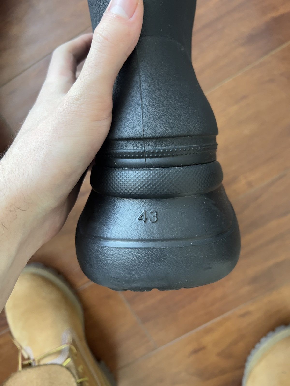 Balenciaga Balenciaga Croc Boot Size US 10 / EU 43 - 7 Thumbnail