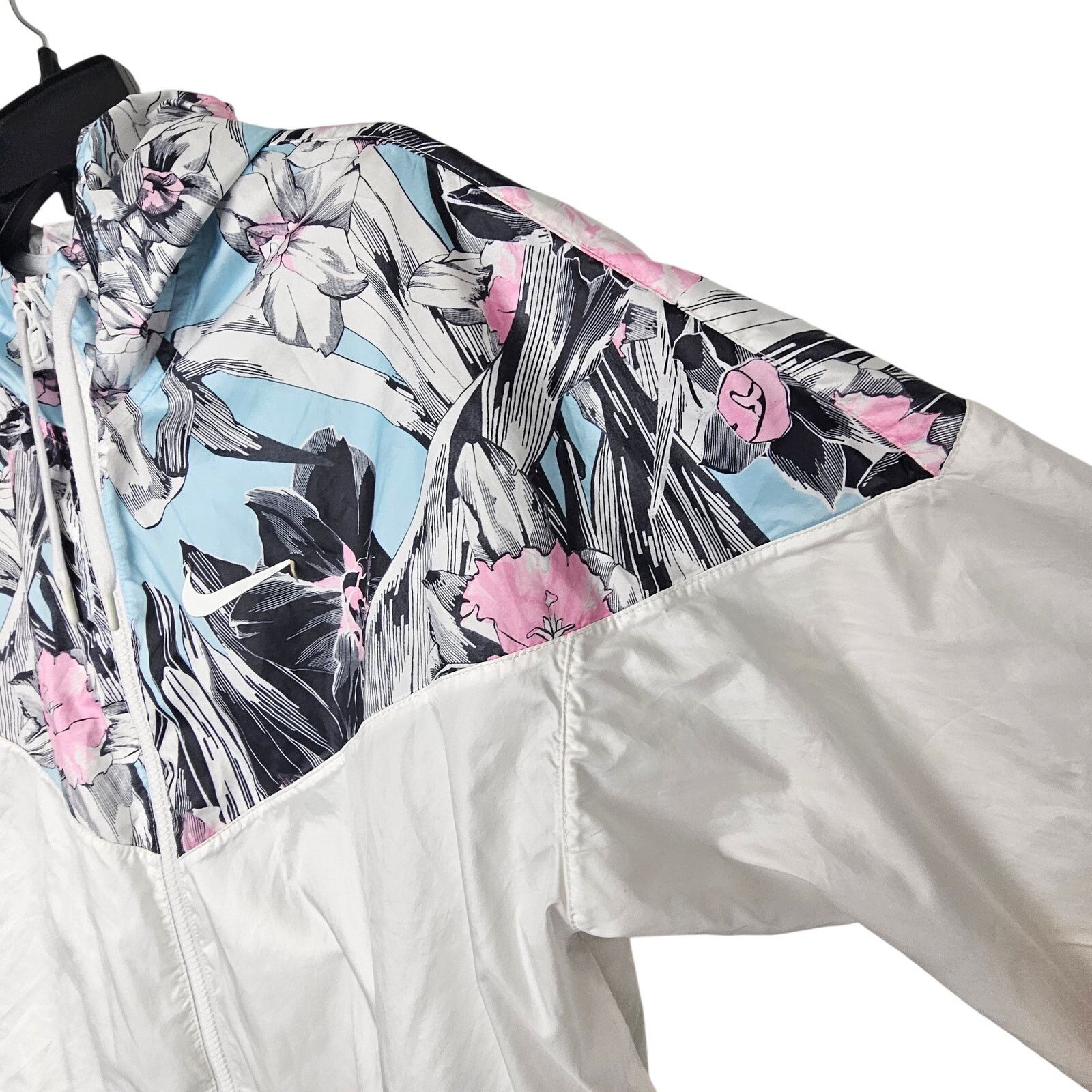Nike Nike Womens Sportswear Windrunner Cropped Windbreaker Jacket Size M / US 6-8 / IT 42-44 - 6 Thumbnail