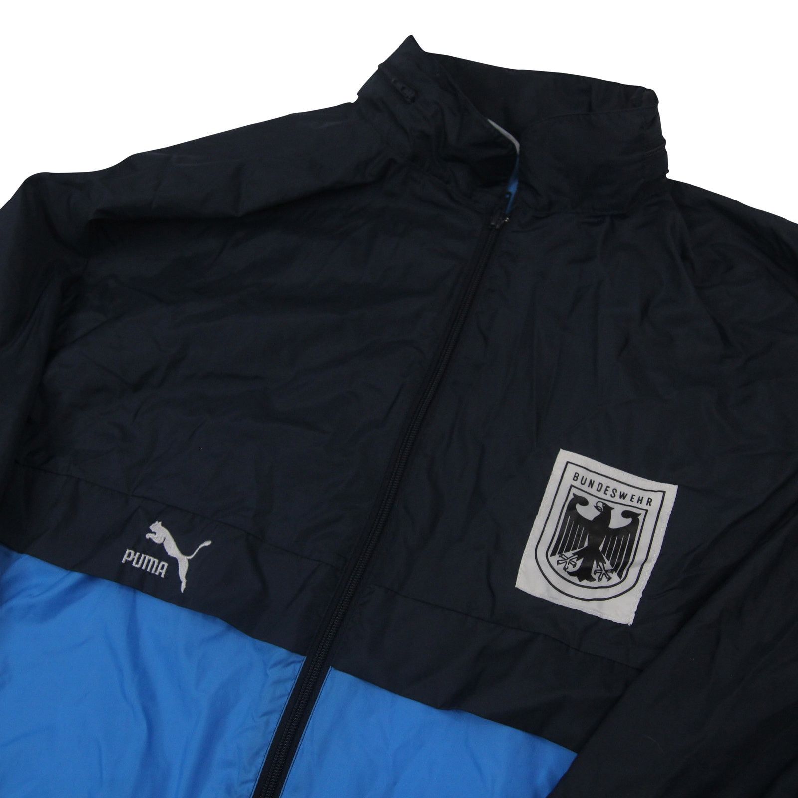 Puma × Vintage Vintage Puma x German Military Packable Windbreaker Jacket Size US XXL / EU 58 / 5 - 2 Thumbnail