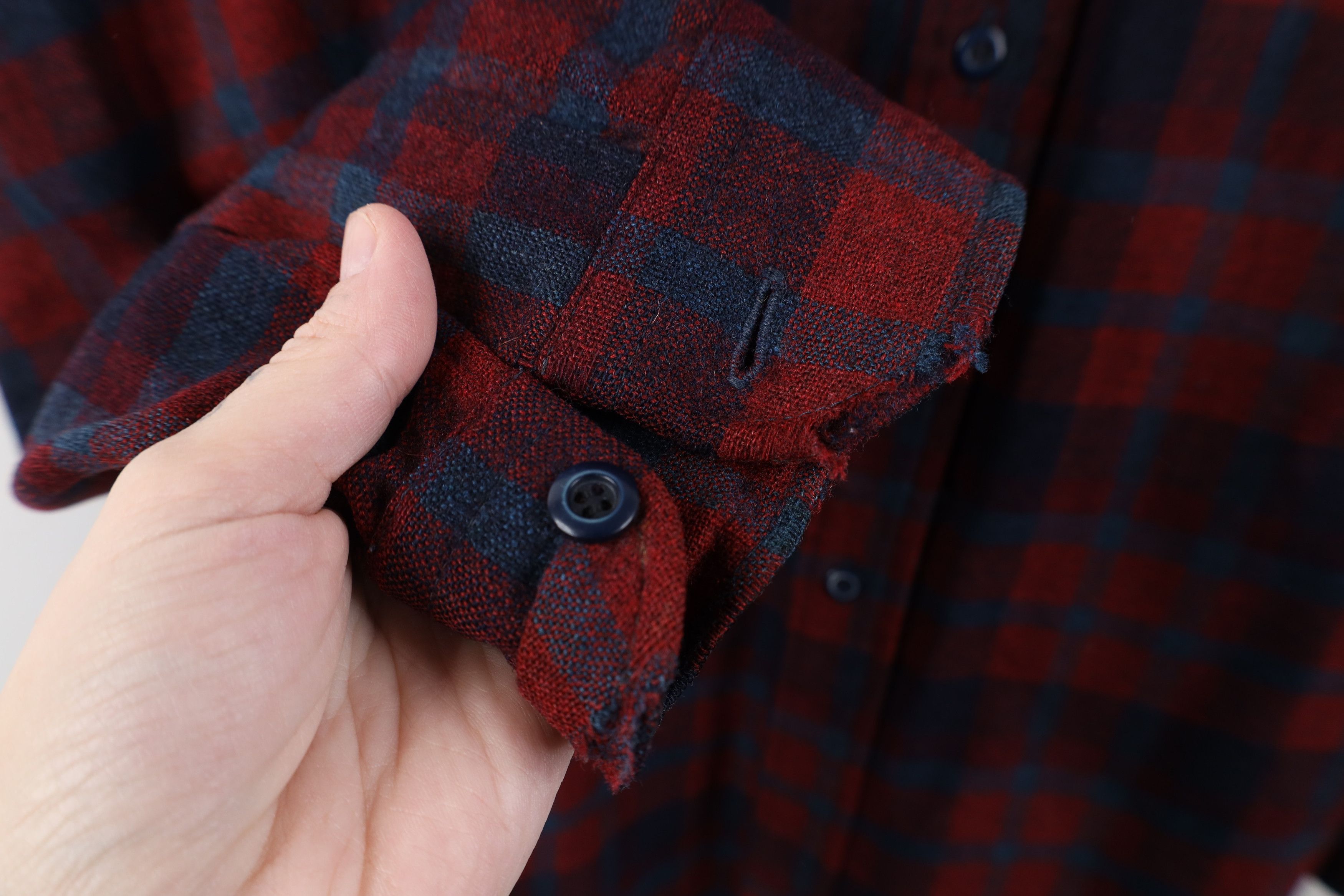 Pendleton Vintage 70s Pendleton Wool Knit Collared Button Shirt USA Size US M / EU 48-50 / 2 - 6 Thumbnail