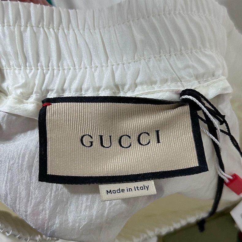 Gucci Gucci Size S Classic red and green striped shorts 2504-Nex Size US 29 - 6 Thumbnail