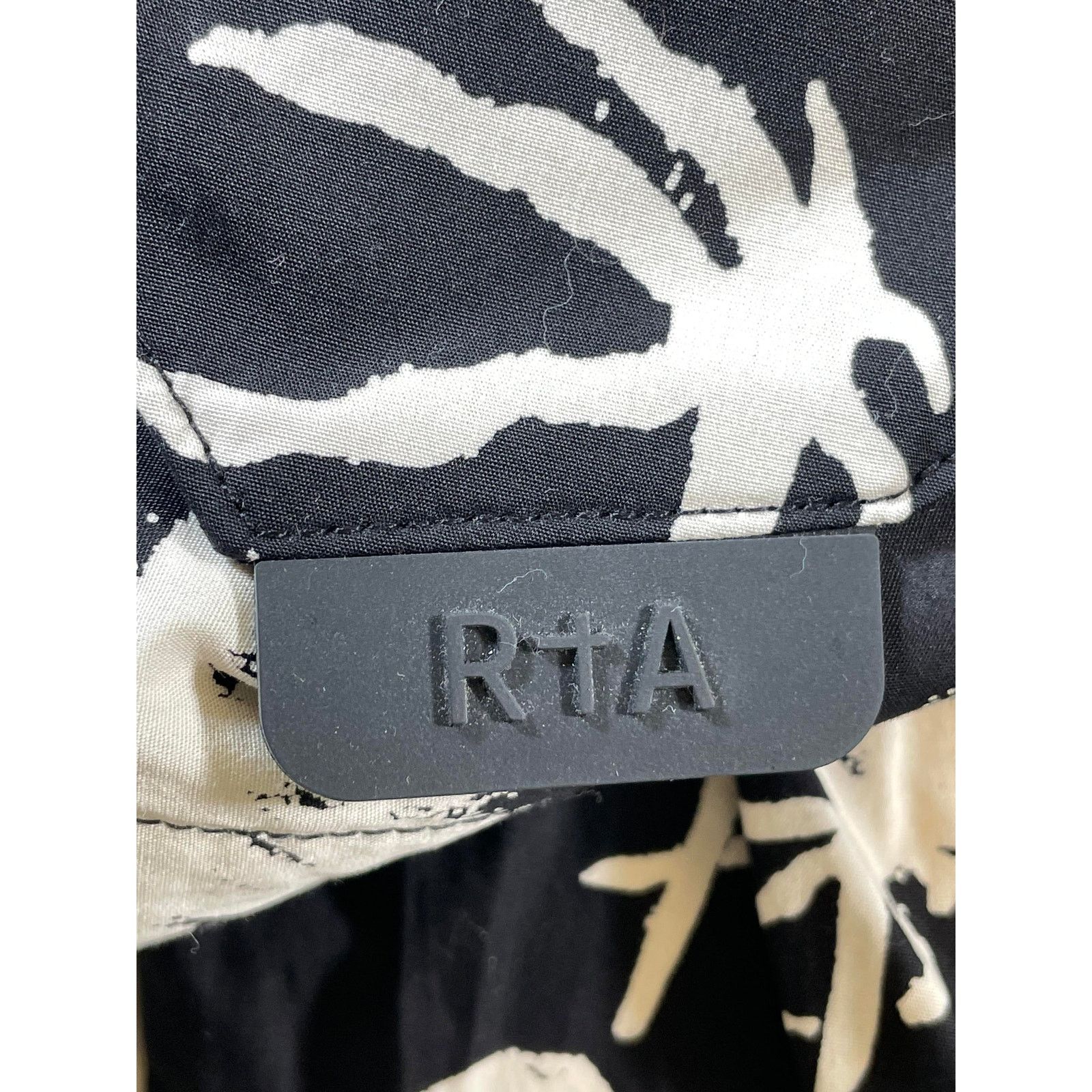 Rta RTA Palm Black & White Pants Size US 30 / EU 46 - 4 Thumbnail