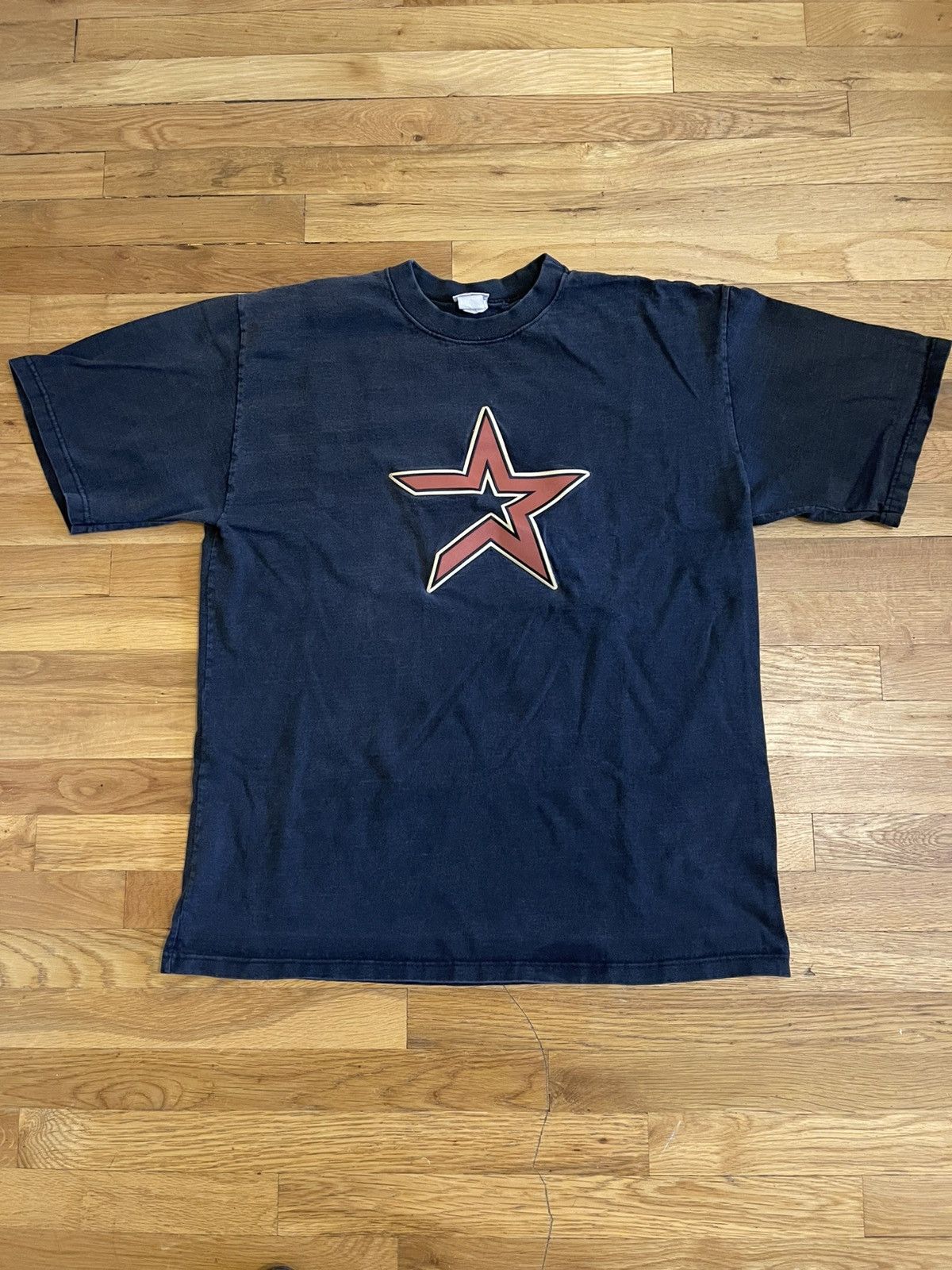 Vintage 2000's Vintage Astros T-Shirt Size US XL / EU 56 / 4 - 1 Thumbnail